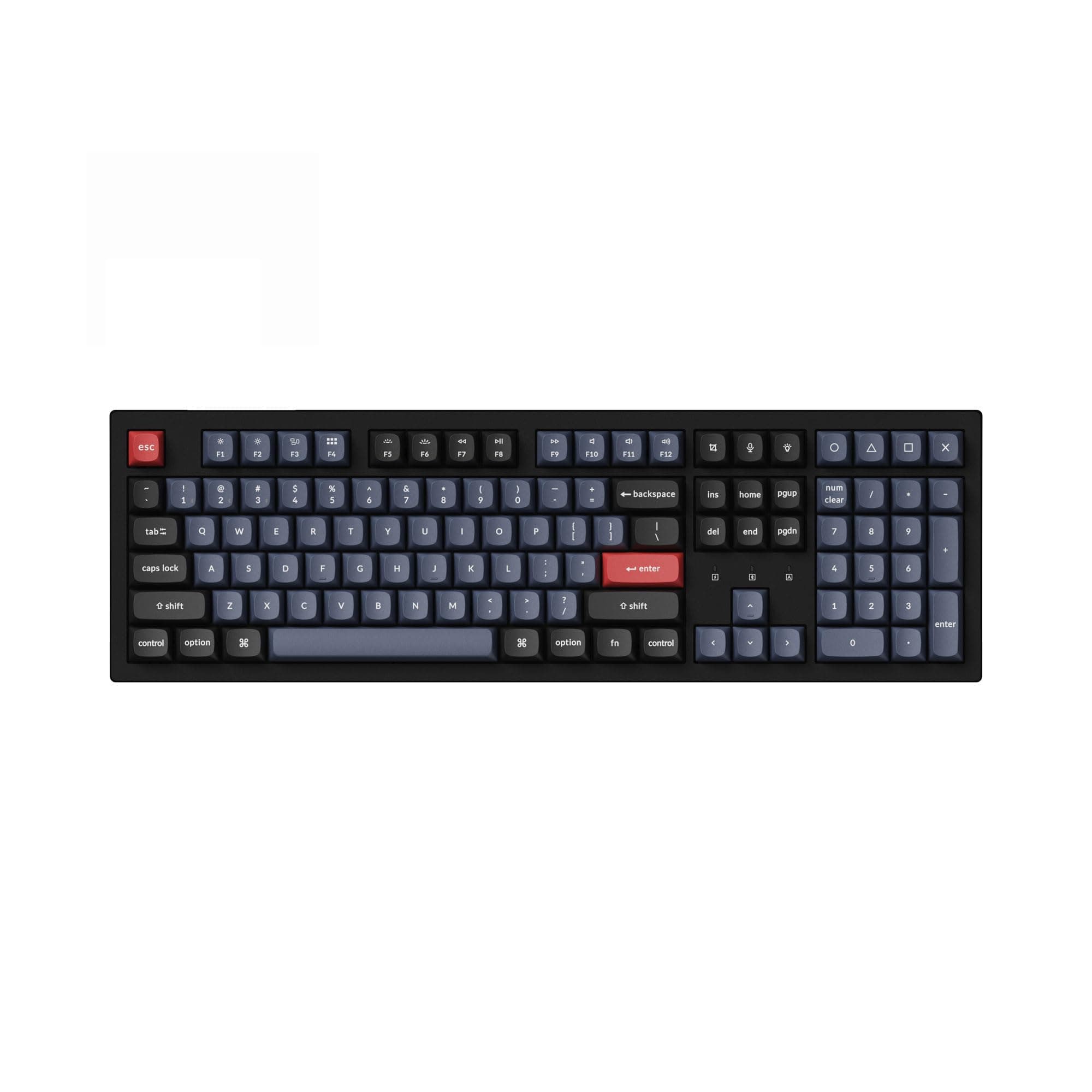 K10 Pro QMK/VIA Custom Wireless Mechanical Keyboard, Hot-Swappable Full Size 108 Keys Programmable RGB LED Backlit Brown Switch, Bluetooth/USB-C Wired Gaming Keyboard for Mac Windows Linux