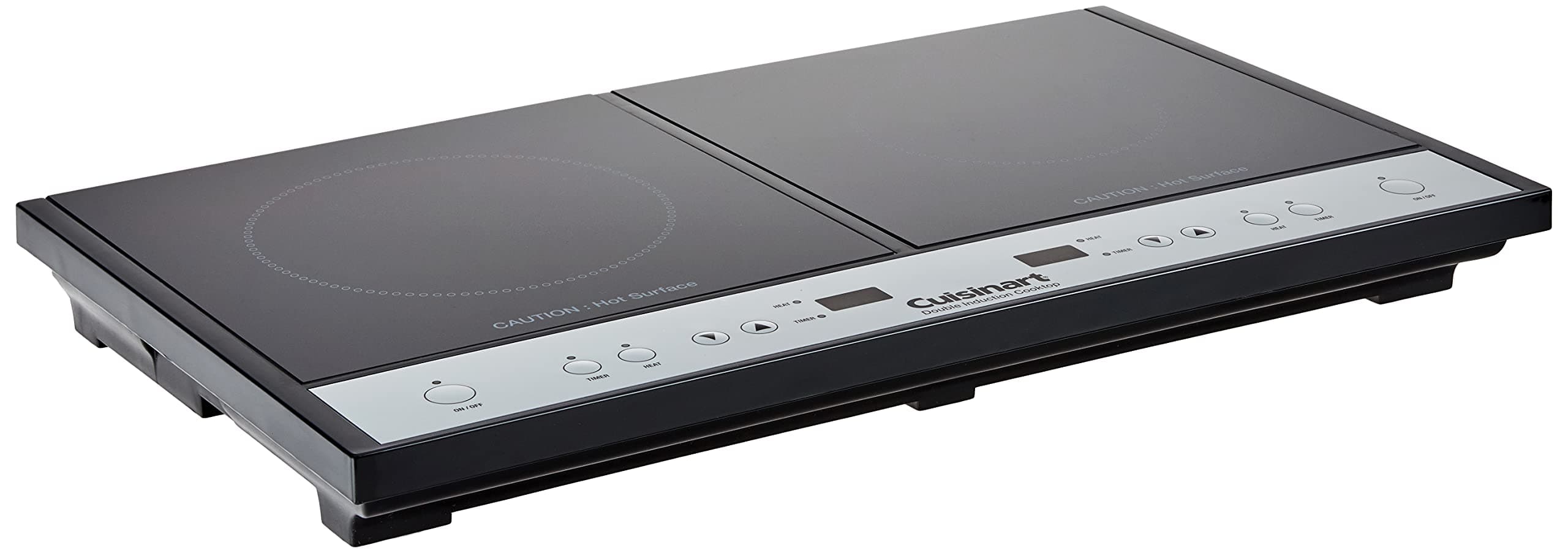 Cuisinart ICT-60 Double Induction Cooktop, One Size, Black