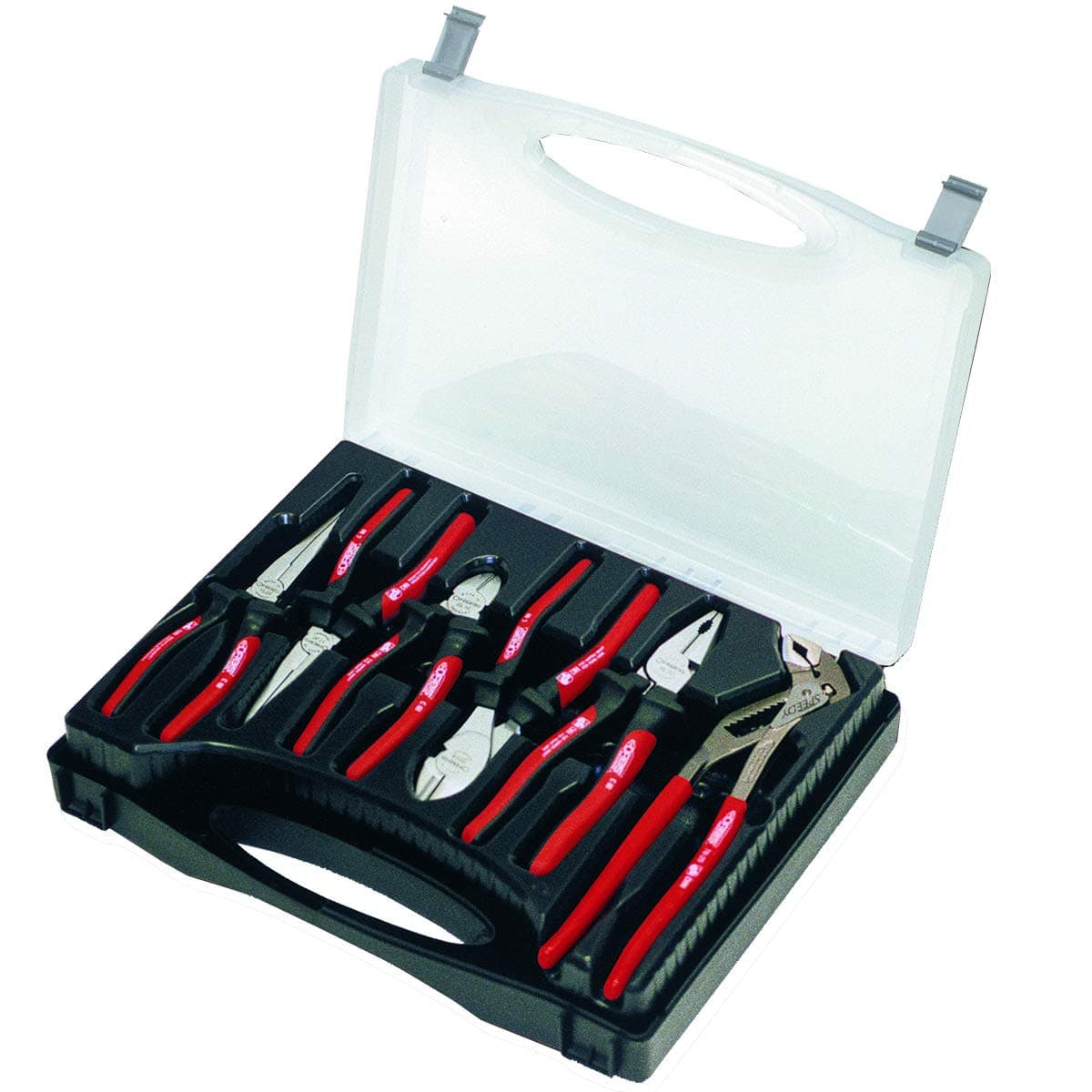 76-2660/20RR Pliers Box Set"Profi 1" with Dual-Component-Sleeve 6Piece