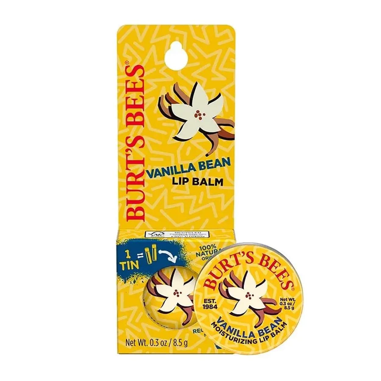 Vanilla Bean Lip Balm Tin 0.3 oz