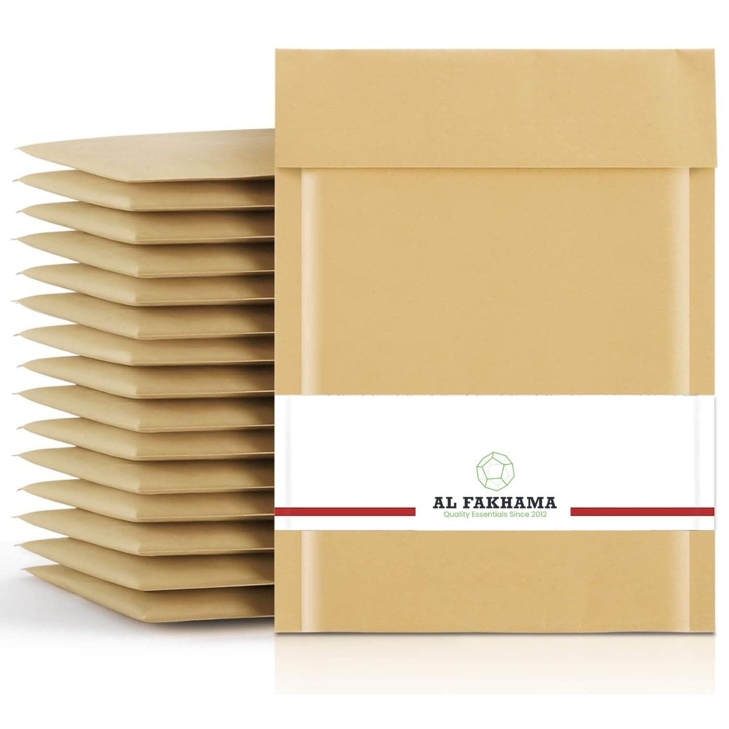 Padded Envelopes A5 Size (16 CM x 23 CM x 4 CM FLAP/ 6x9 Inches) Kraft Bubble Mailers Self-Seal for Packaging Bags,Small Bubble Envelopes - Dozen Pack