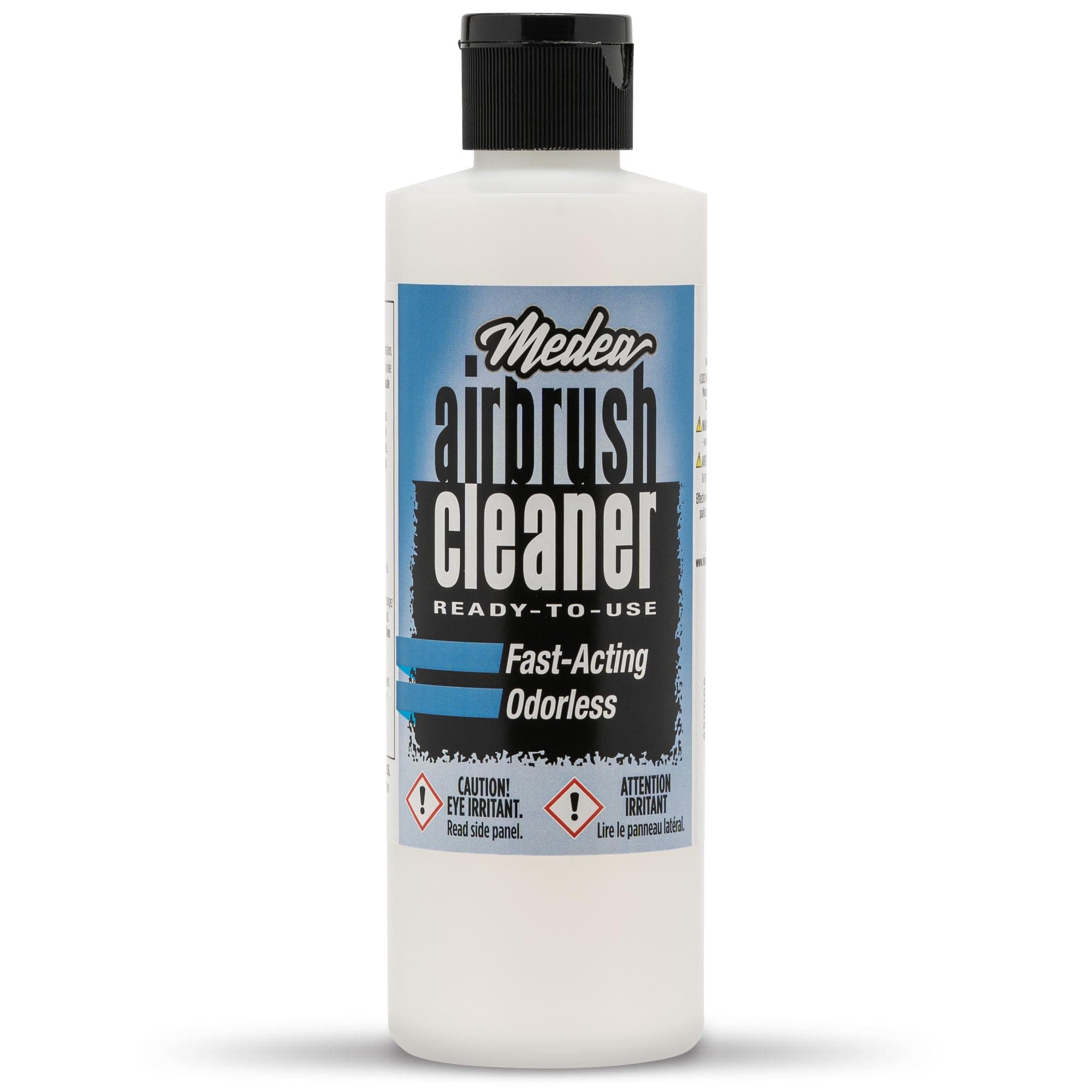 Medea Airbrush Cleaner 8 oz – Ready-to-Use Solution for Airbrushes, Paint Brushes & Artist Tools – For Acrylic, Oil & Water-Based Paints, Inks, Dyes, Watercolors and Gouache. Deep Cleans & Flushes