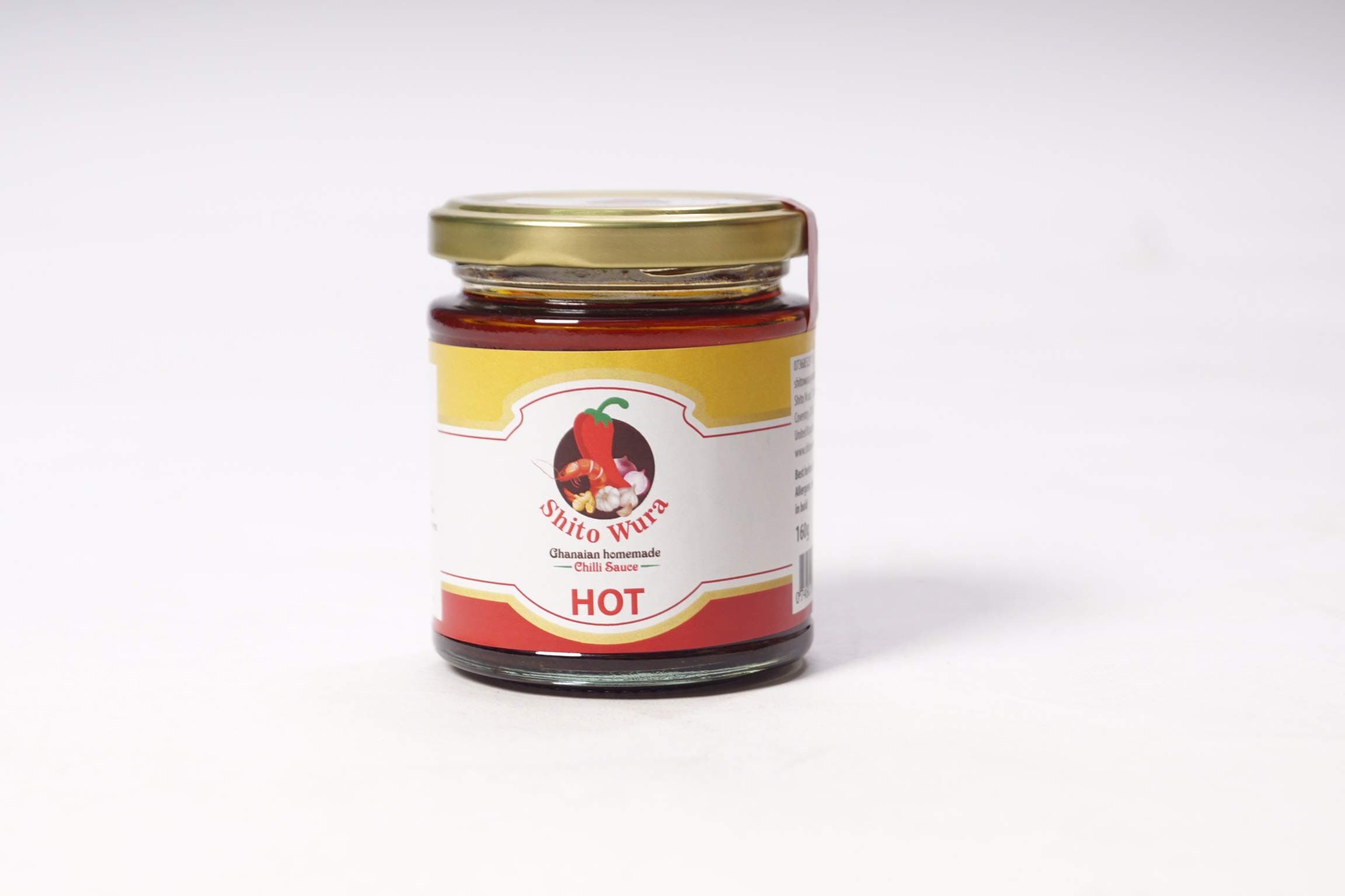 SHITO WURA HOT Chilli Sauce 160g