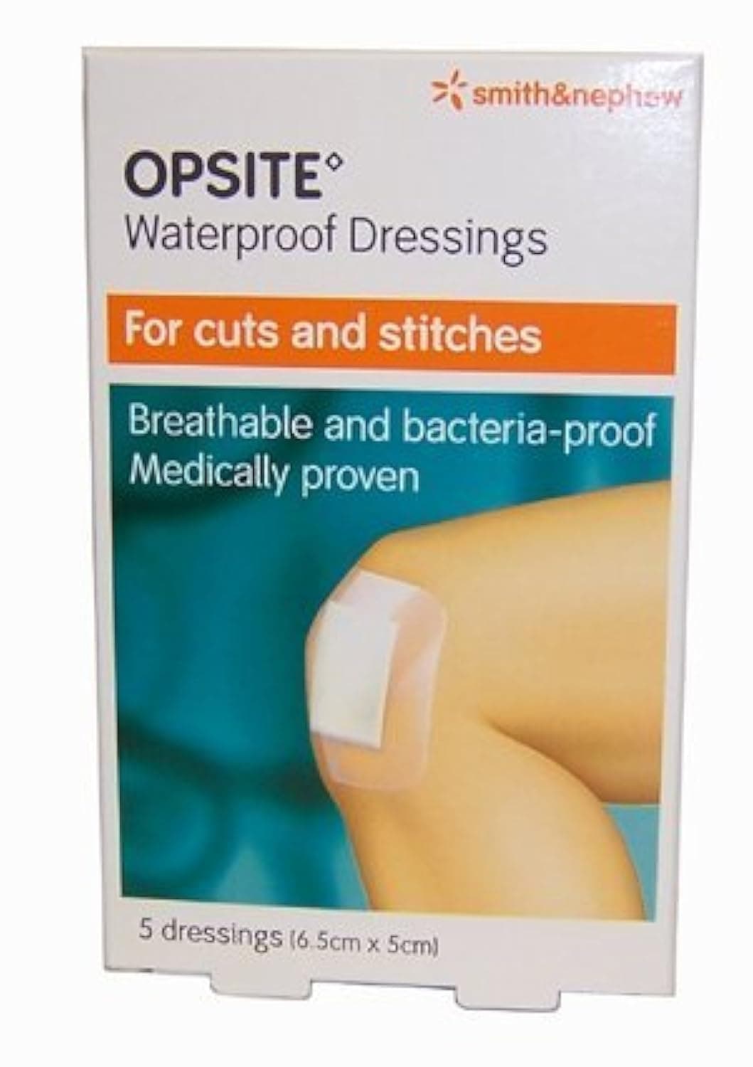 OPSITE Waterproof Dressings x5 6.5cm x5cm