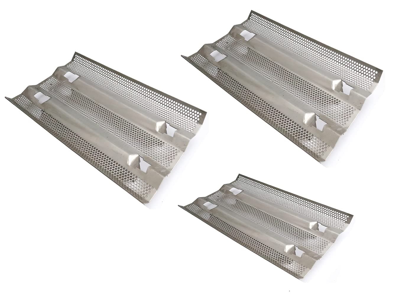 SN3521(2-Pack) SN3541(1-Pack) 13.75 inch Stainless Steel Heat Plate for Fire Magic 14-S1S1N-A, 14-S2S1N-A, 24-S1S1N-62, 24-S2S1N-62, 34-S1S1N-A, 34-S2S1N-A, Regal I