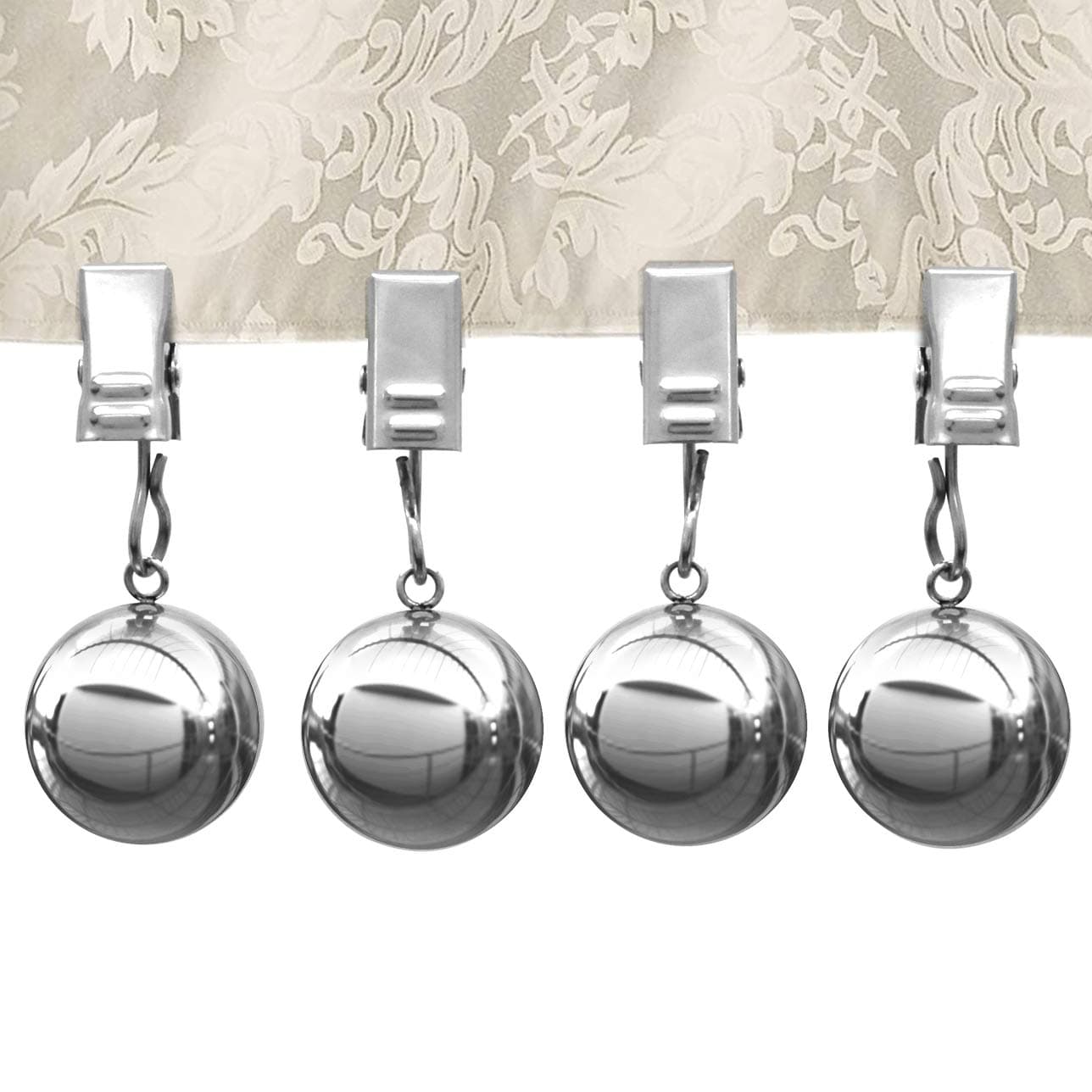 Naisi Tablecloth Weights, 10oz Heavy Premium Tablecloth Clips Added Weights (4 Pack)