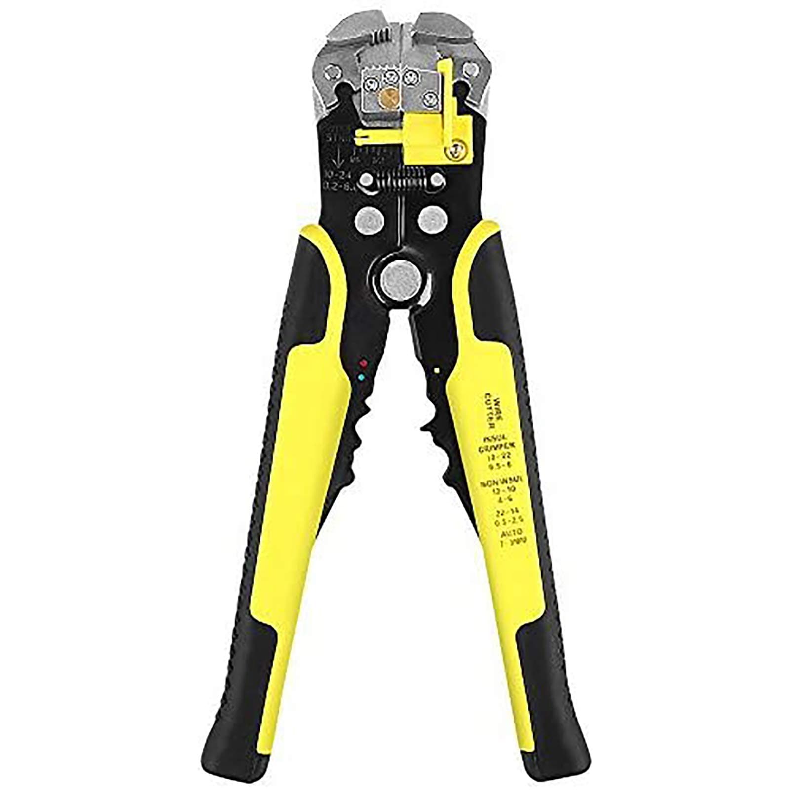 Wire Cutter, WYCTIN Self Adjusting Automatic Cable Wire Cutter Crimper Cutting Pliers Tool for Industry 10-24 AWG