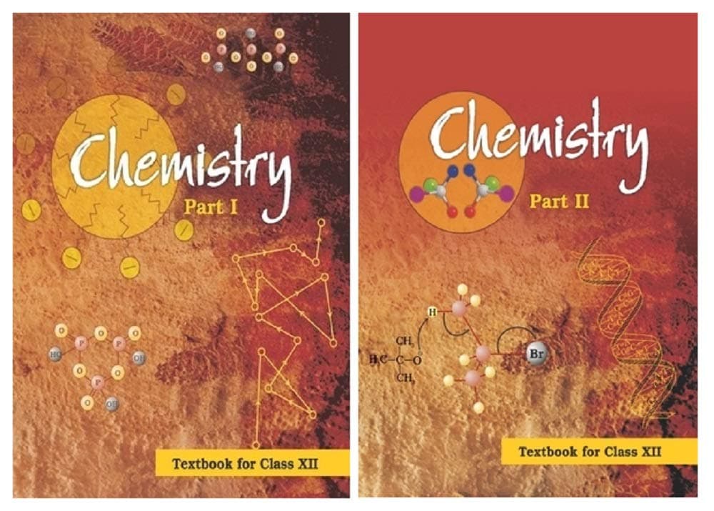 NCERT Chemistry Textbook for Class 12 - Part 1 & 2 - 12085 & 12086 (Set of 2 books)