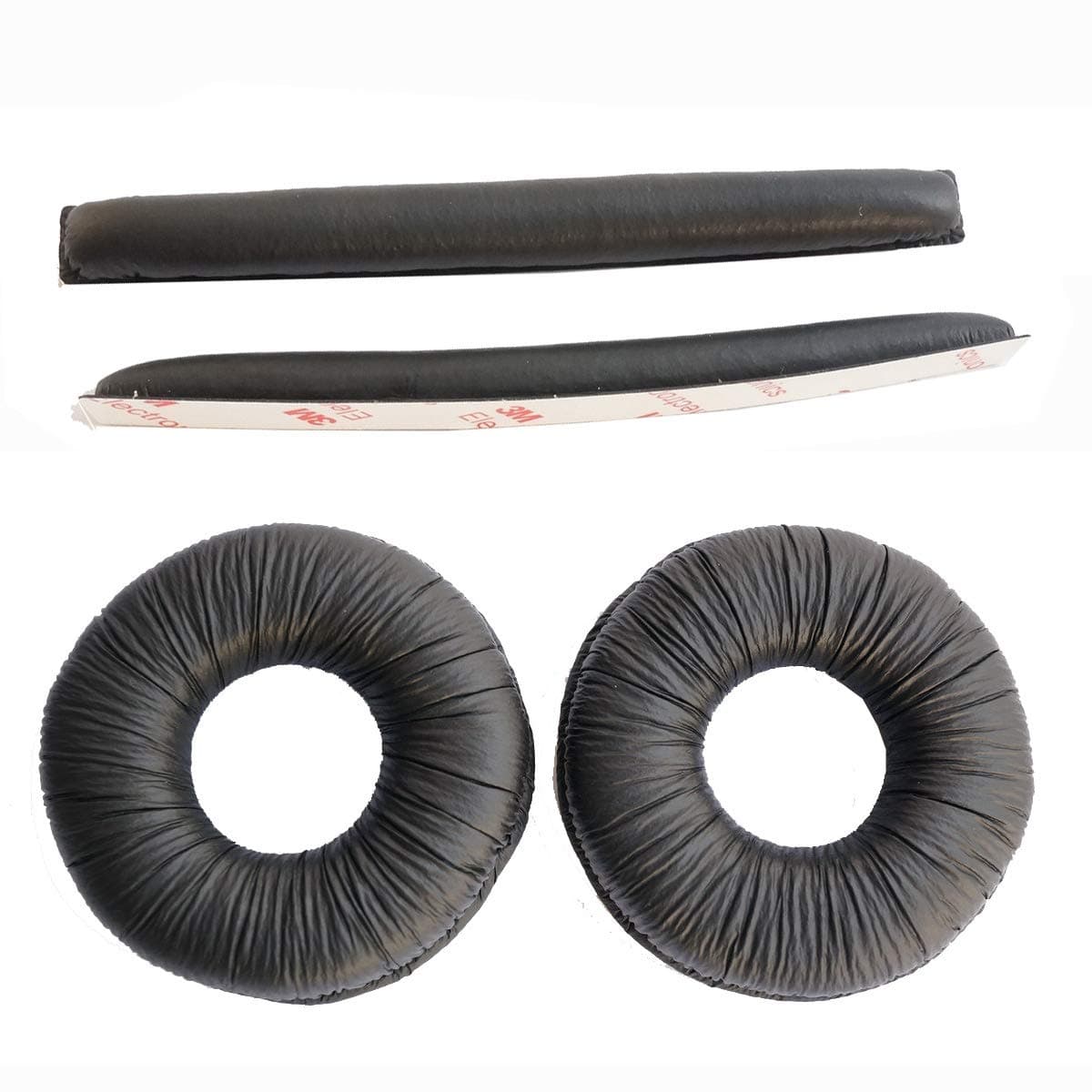 – Replacement earpads Compatible with Sennheiser HMD 25-1,HMEC 25-BA,HME 25-1,HMEC 25-KAX,HMDC 25-BAA,HDMC 25-KAP,HD25-1 Headset (Earpads+Headpads 1 Set)