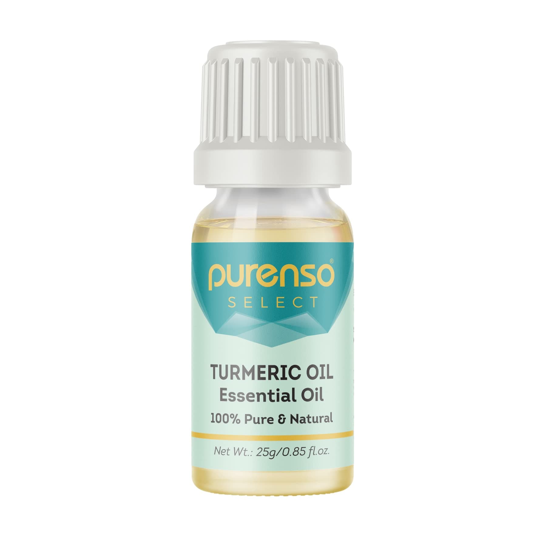 Purenso Select - Turmeric (Haldi/Curcumin) Essential Oil, 25g
