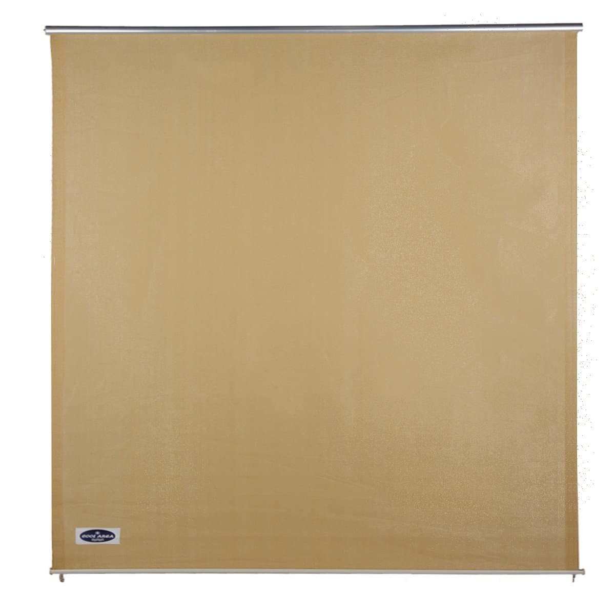 Cool Area 6‘ X 6’ Window Sun Shade Sail with Installation Hardware Kit, Cost-effective UV Block Window Blind in Color Sand