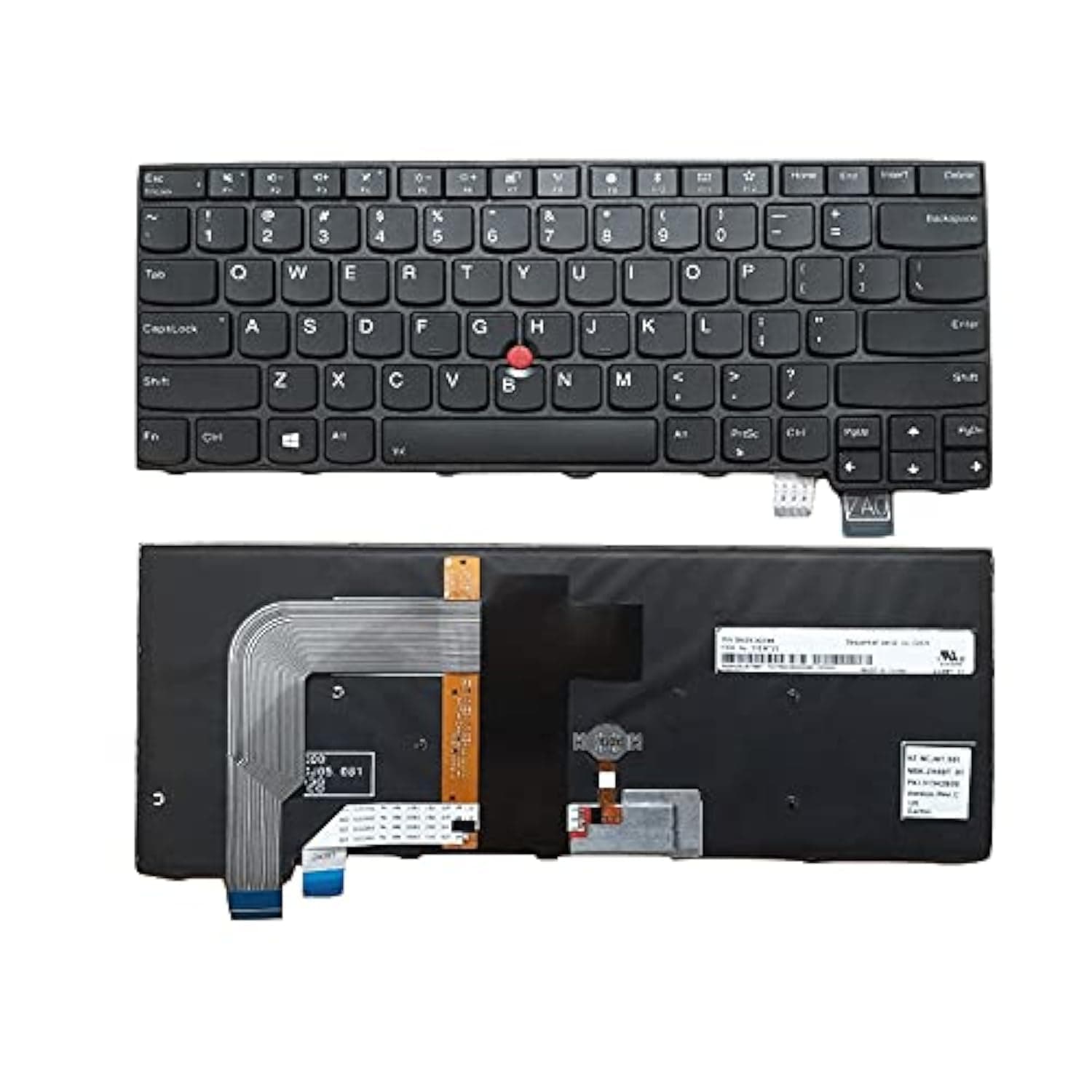 Laptop Replacement US Layout Keyboard for Lenovo ThinkPad T460s T470s (Not Fit T460 T460p T470 T470p) 00PA452 00PA482 SN20H42364 Backlit