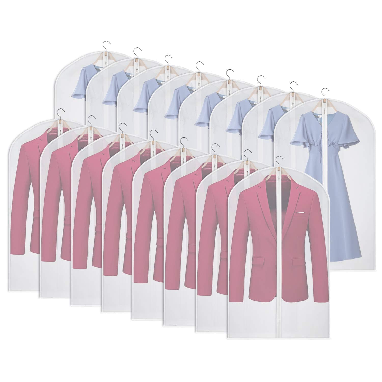 16pack 24x40inch Garment Bags