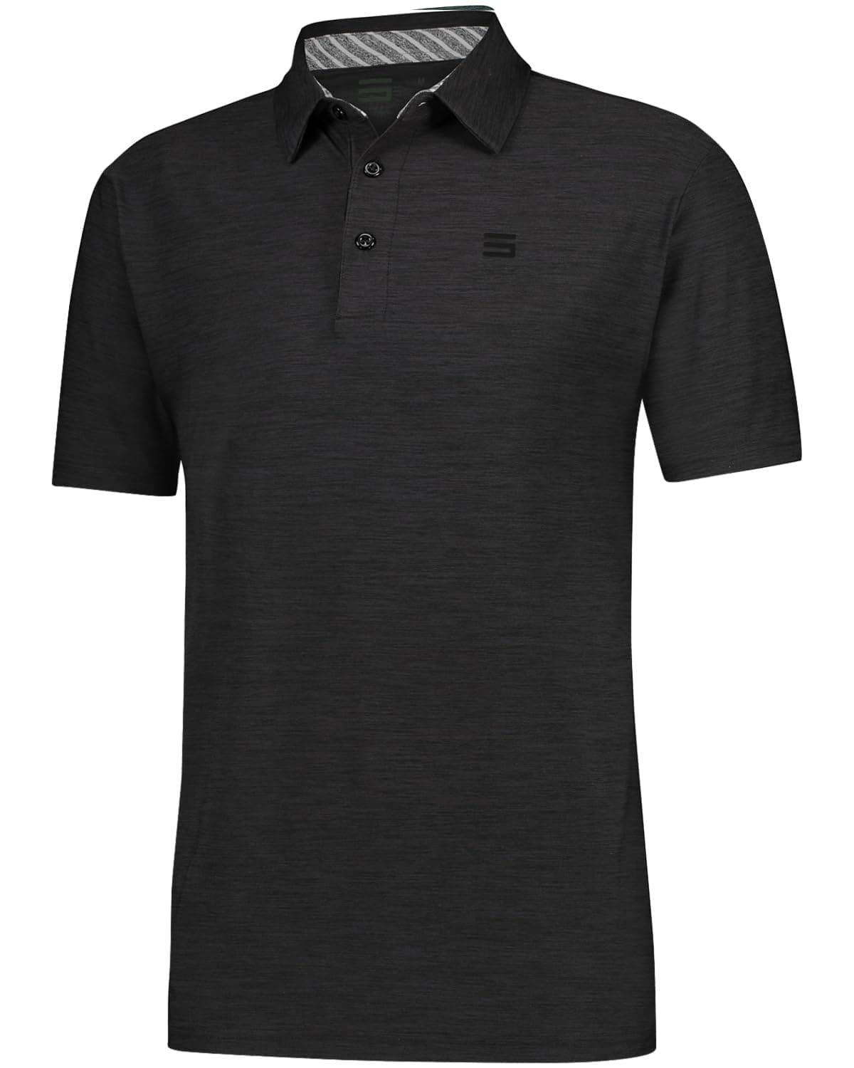 Three Sixty SixGolf Shirts for Men - Dry Fit Short-Sleeve Polo, Athletic Casual Collared T-Shirt