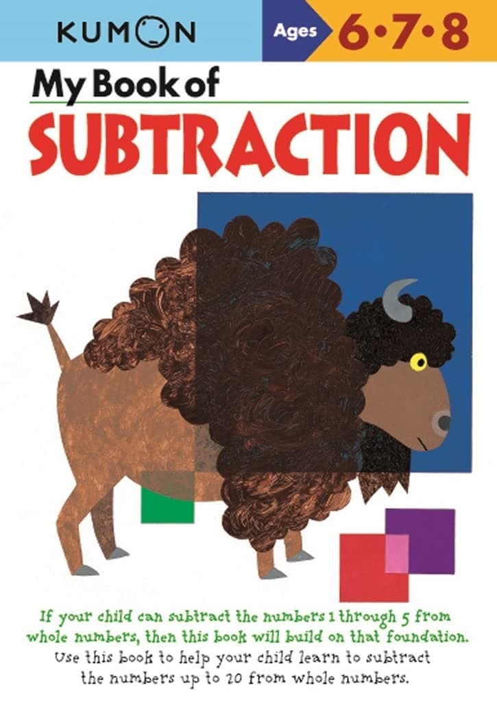 My Book of Subtraction (Kumon Workbooks)