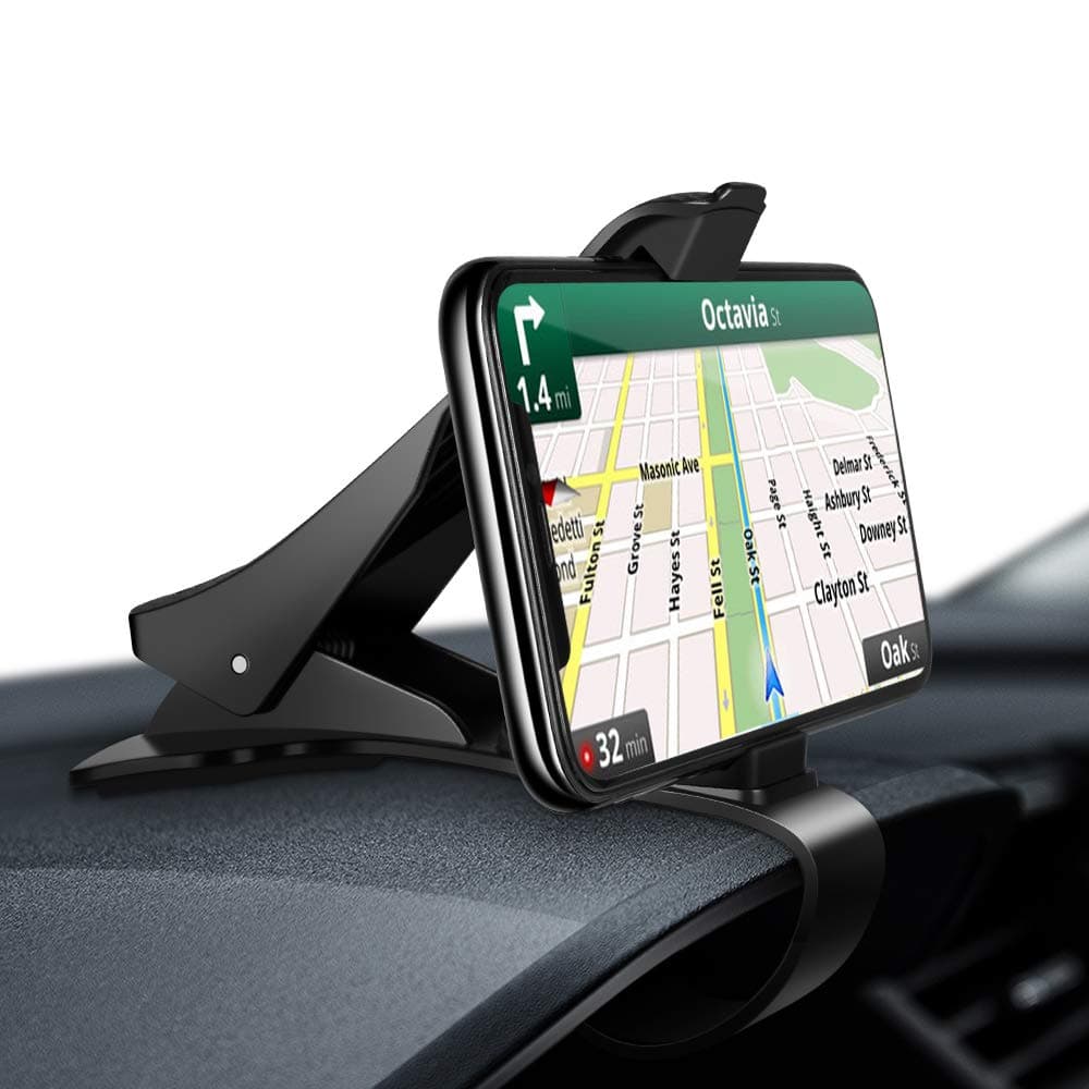 Car Phone Holder, Universal Dashboard Car Phone Mount Mobile Phone Holder Cradle for iPhone11 Pro/11/Xs Max/Xs/Xr/X/8/7/6s Plus, Galaxy S10 Note 10+ Huawei Mate 30 pro and Others