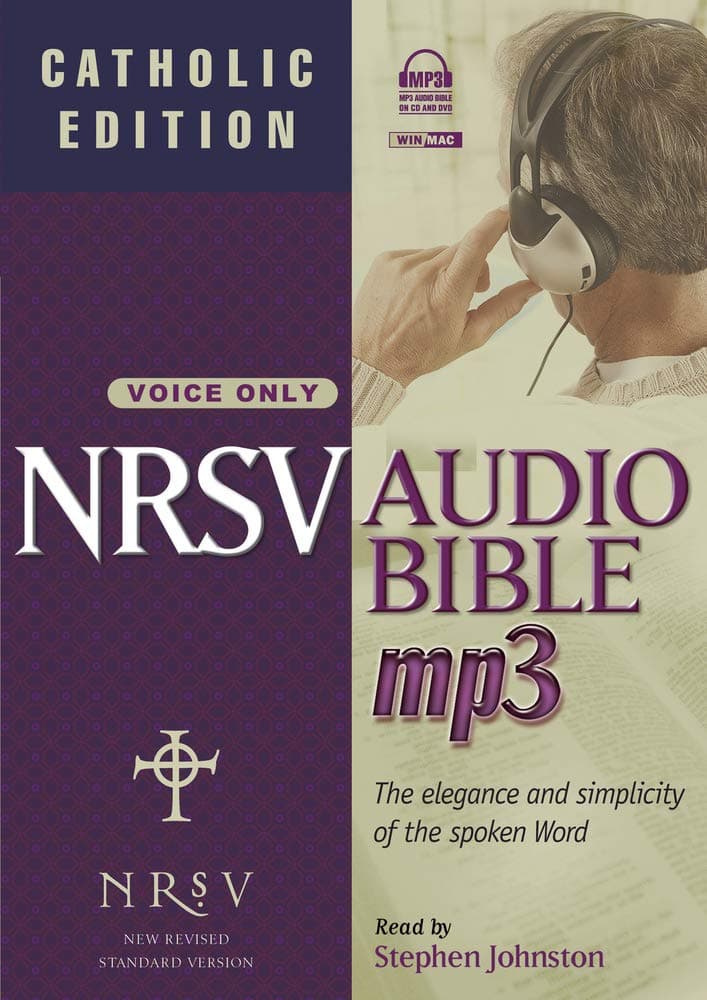 NRSV Audio Bible with the Apocrypha on MP3: Catholic Edition