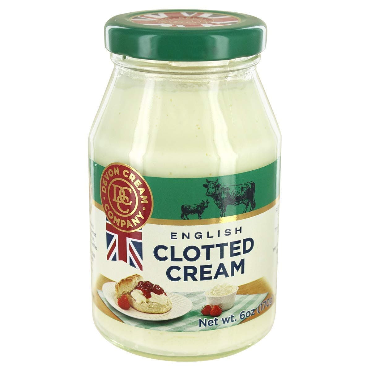 The Devon Cream Company Clotted Cream 6oz (3 pack)