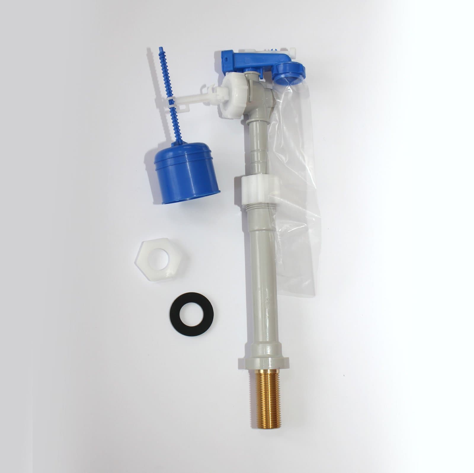 Thomas DudleyHydroflo Bottom Entry Adjustable 1/2 inch 15mm Brass Inlet Float Valve 324302, Multi-Colour