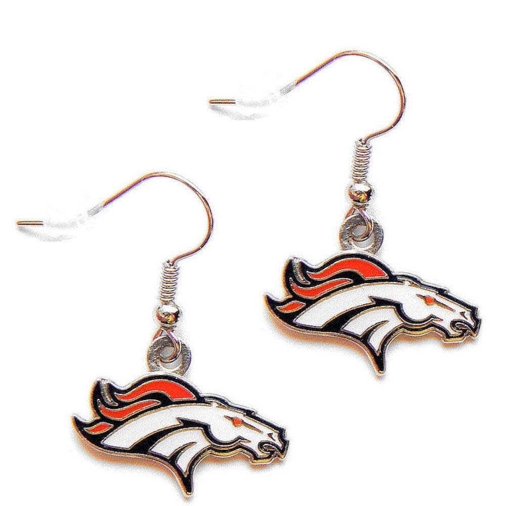 Aminco Denver Broncos Dangle Logo Earring Set Charm Gift