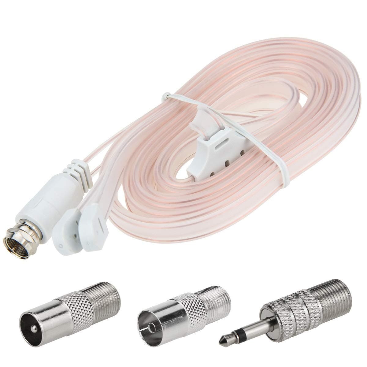 for Bose Wave, Ancable 75 Ohm F Type Male with Coax Adapter Compatible with Yamaha Pioneer Onkyo Indoor Home Stereo Receiver Audio Home Theater Receiver