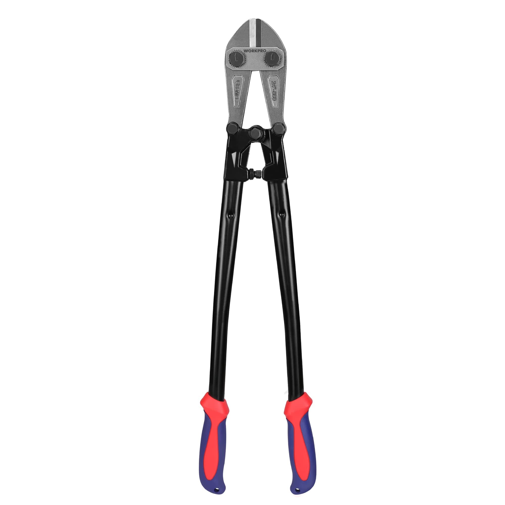 W017006A Bolt Cutter, Bi-Material Handle with Soft Rubber Grip, 24", Chrome Molybdenum Steel Blade