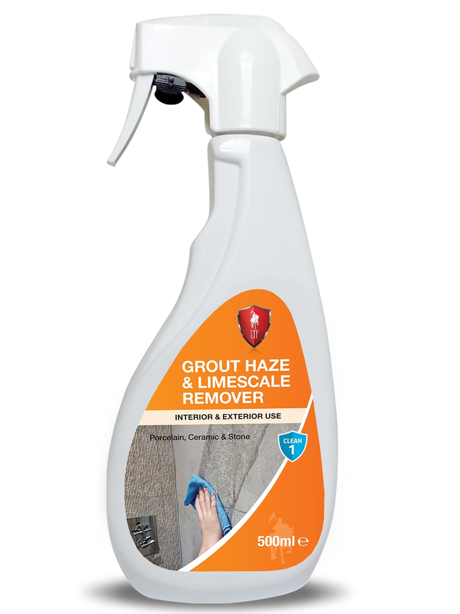 Grout Haze & Limescale Remover | Ready to Use | Interior & Exterior Use 500ml Spray