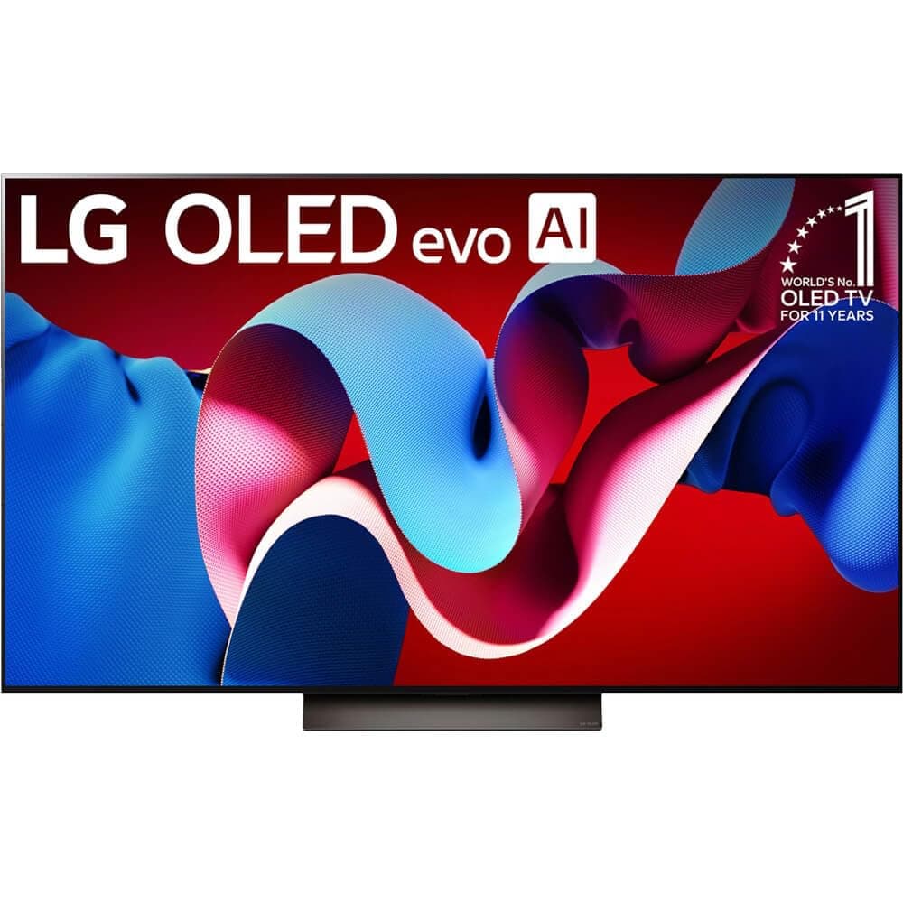 LG (Refurbished 65-Inch Class OLED evo C4 Series Smart TV 4K Processor Flat Screen with Magic Remote AI-Powered with Alexa Built-in (OLED65C4PUA, 2024), CRT2LGOLED65C4PUA (Renewed)