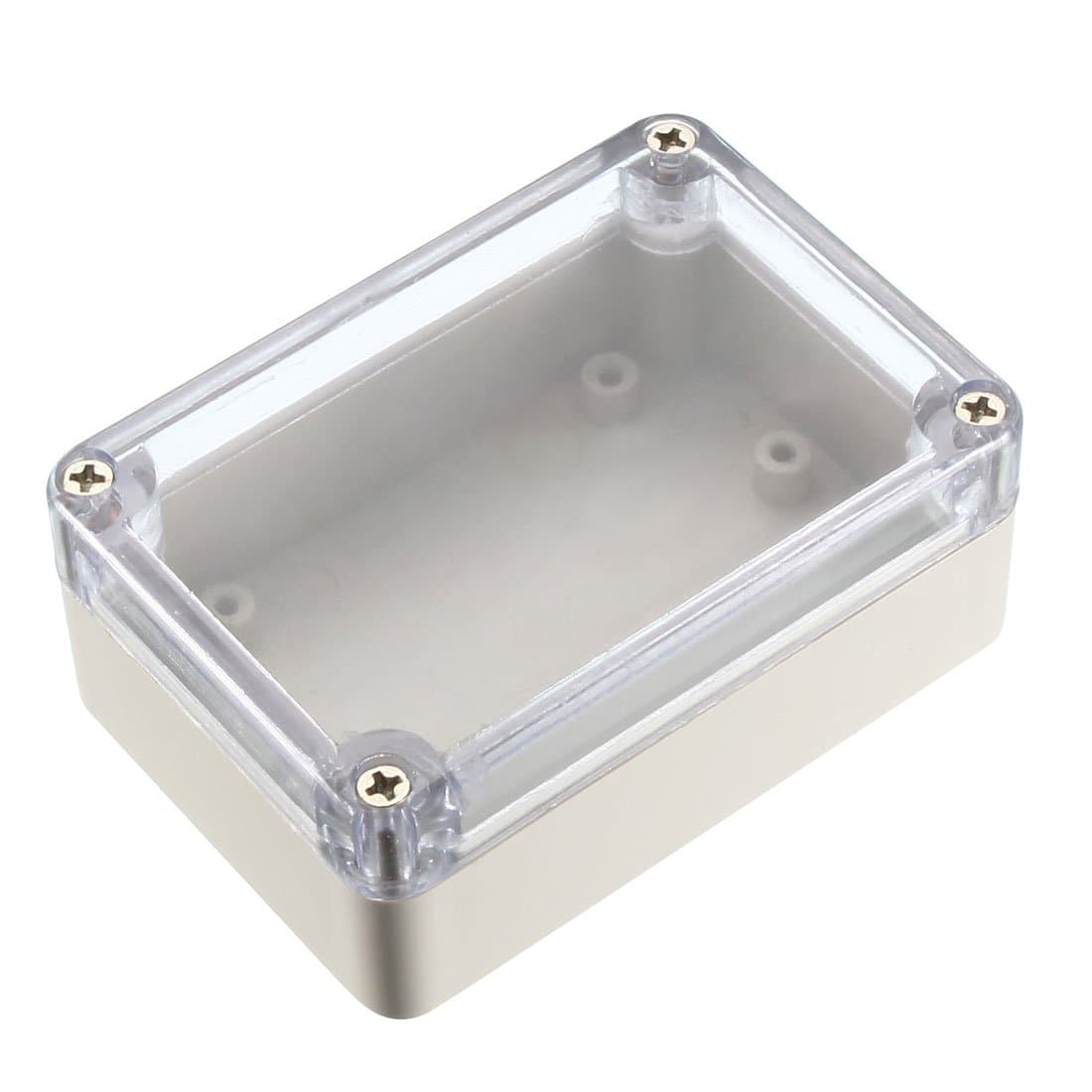 uxcell 92x67mm Electronic ABS Plastic DIY Junction Box Enclosure Project Case Gray 85 * 58 * 33 a18051700ux0365