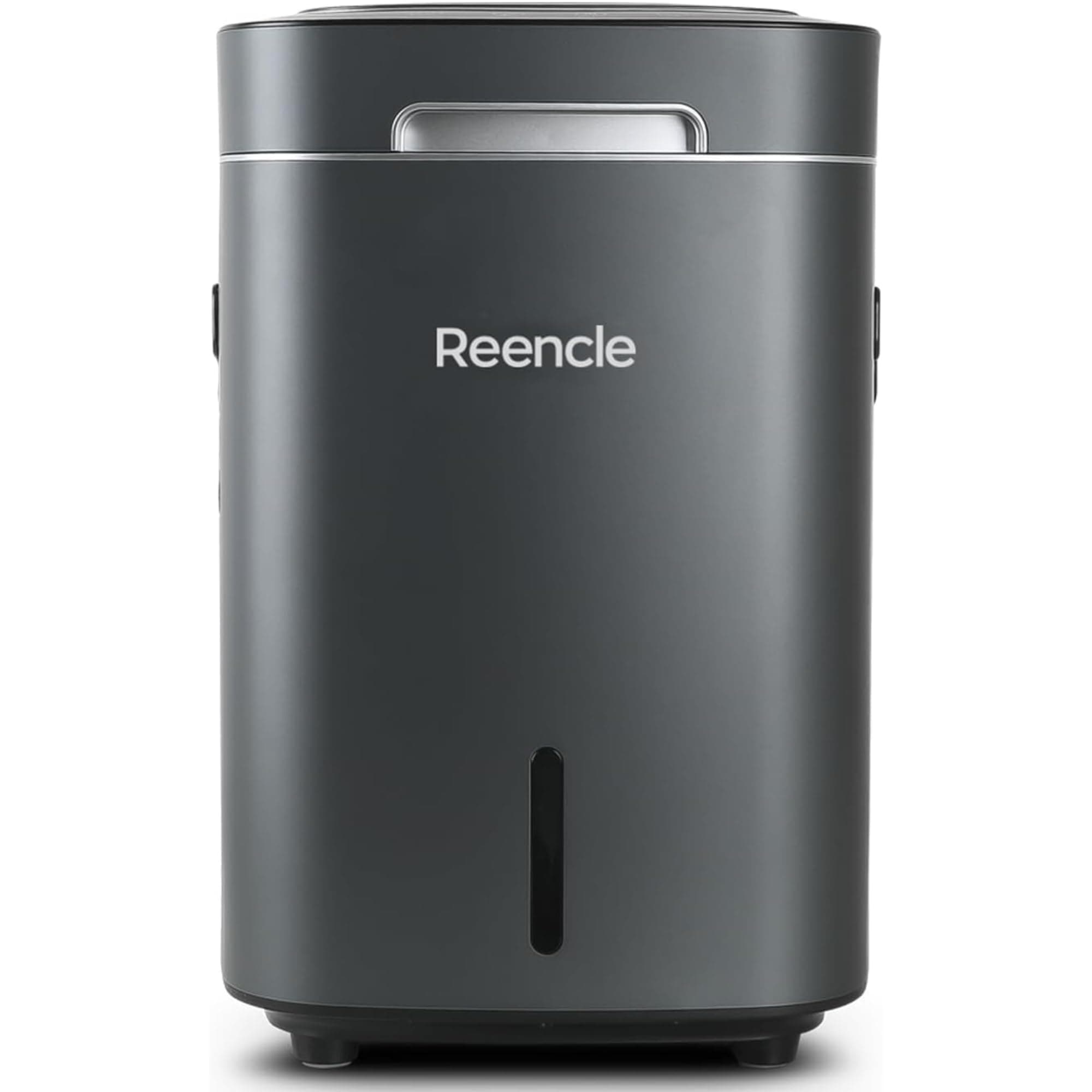 Electric Composter 14L Food Waste Compost Bin - Indoor Composting Machine, Odor-Free Rapid Decomposition, Whisper-Quiet, Turns Scraps into Soil for Home & Kitchen, Includes Starter Kit, Silver