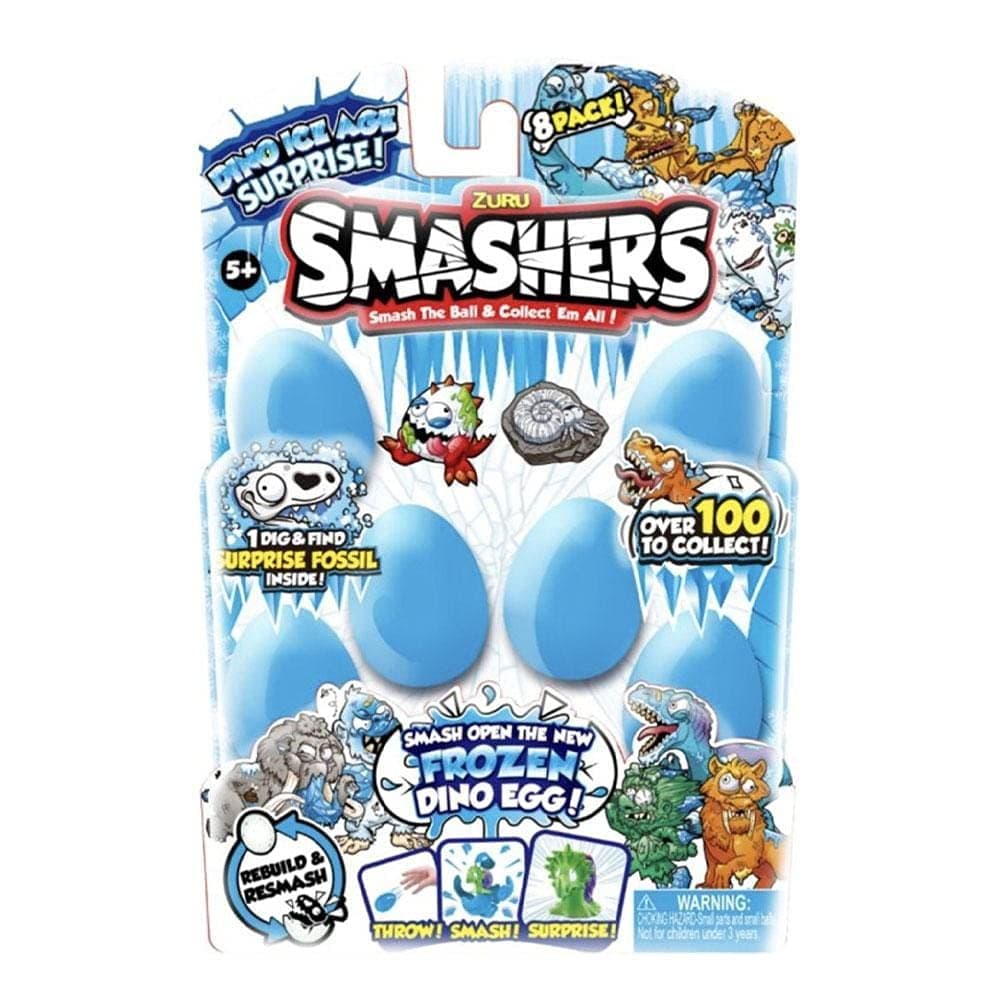 Smashers Dino Ice Age 8-Pack by ZURU