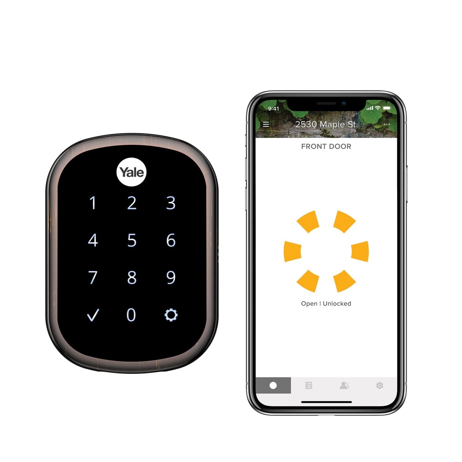 Yale Assure Lock SL, Wi-Fi Smart Lock - Works with the Yale Access App, Amazon Alexa, Google Assistant, HomeKit, Phillips Hue and Samsung SmartThings, Oil Rubbed Bronze