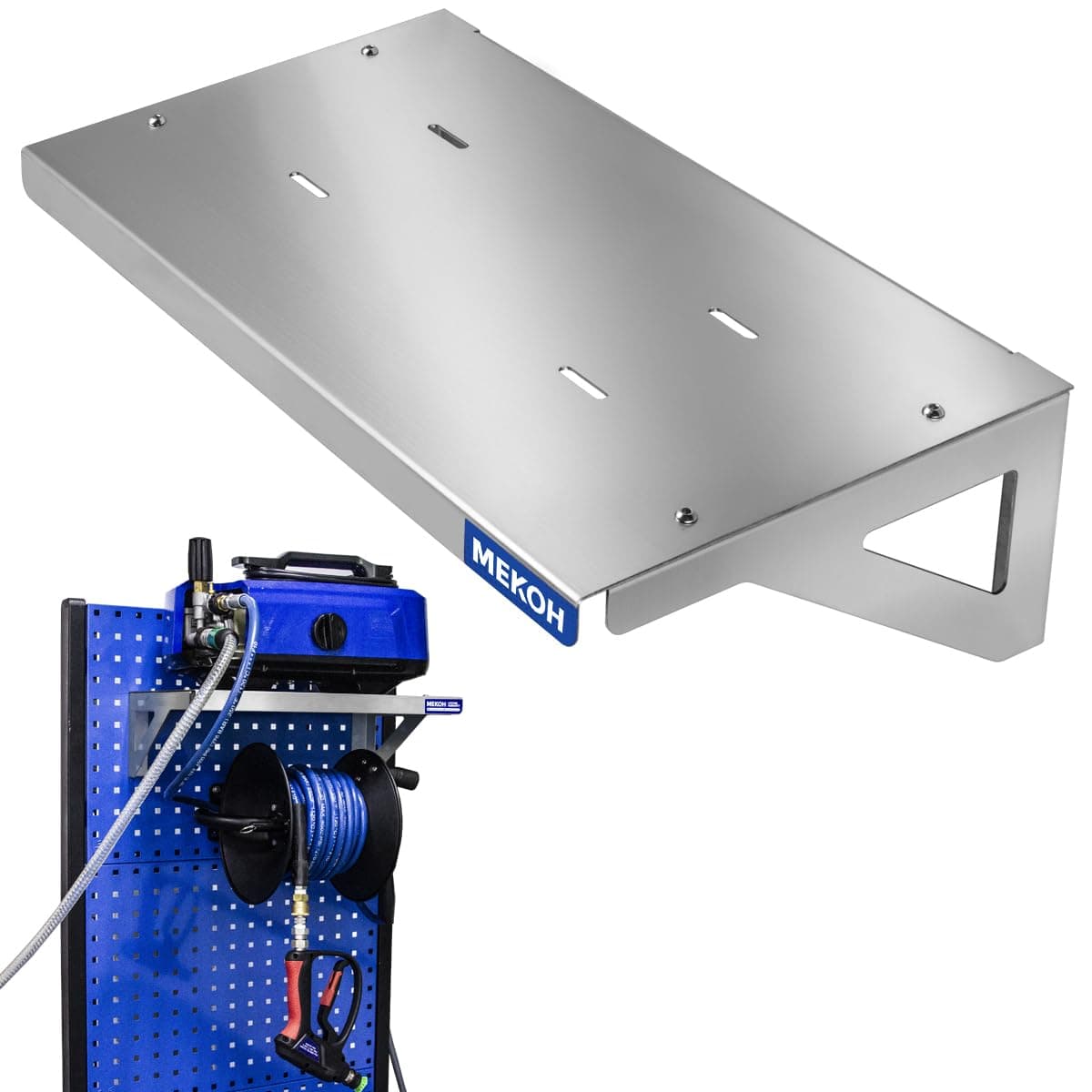 MEKOH Stainless Steel Wall Mount Shelf