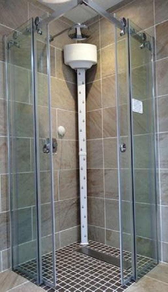 Electric Full-Body In-Shower Hands-Free Drying Unit