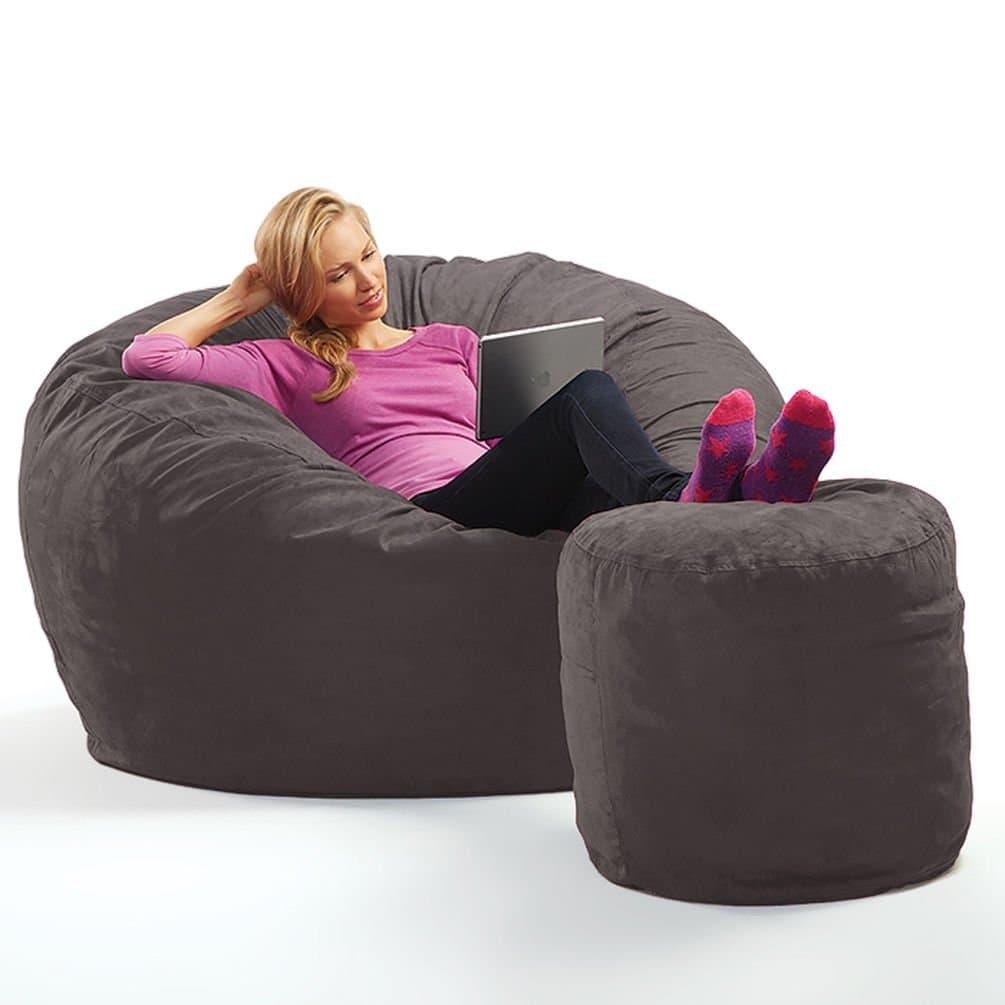 Micro Suede Theater Sack Bean Bag Chair