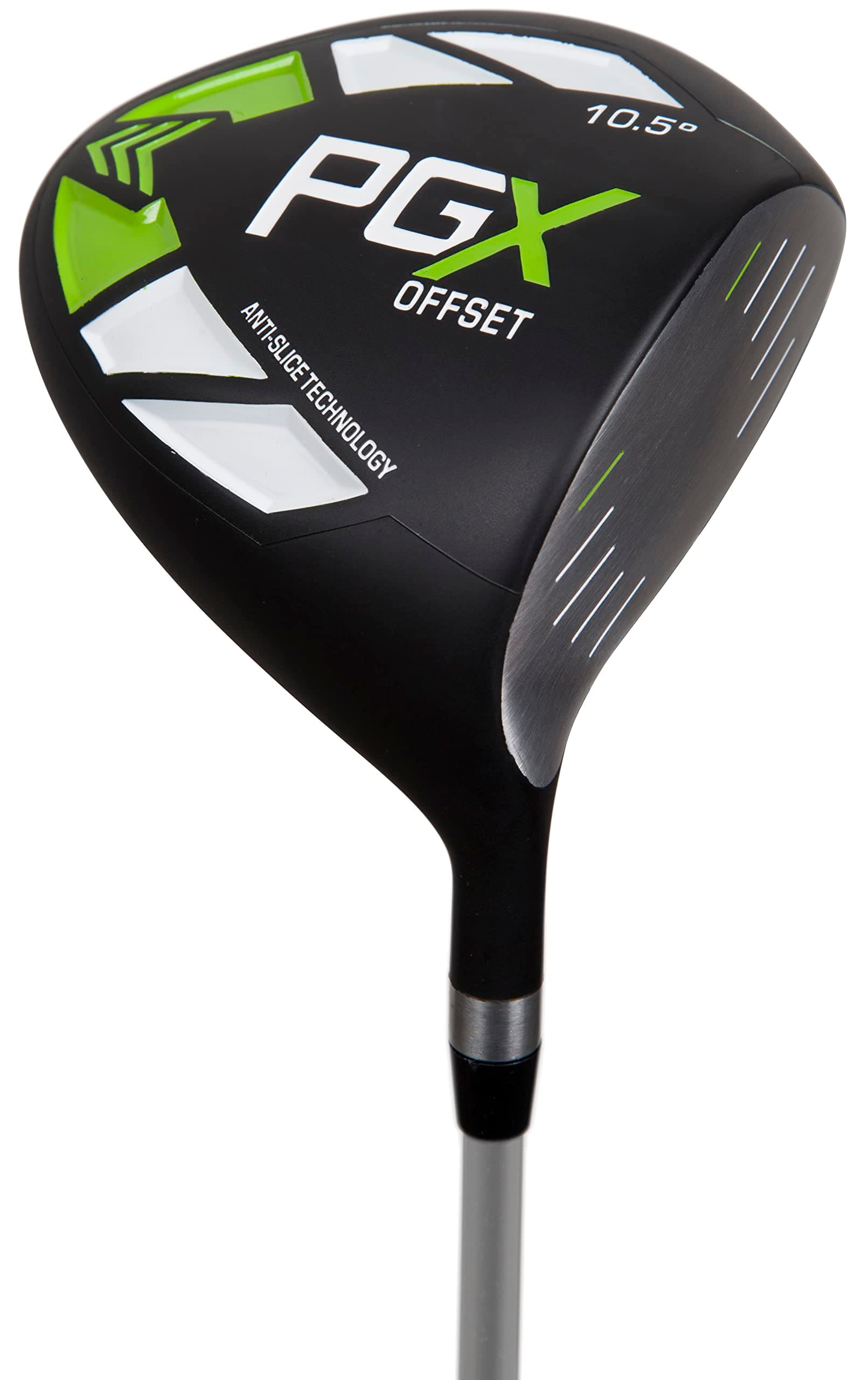 PGX Offset Driver (Ladies, Right Hand, Graphite, Ladies Flex) Black/Green/White