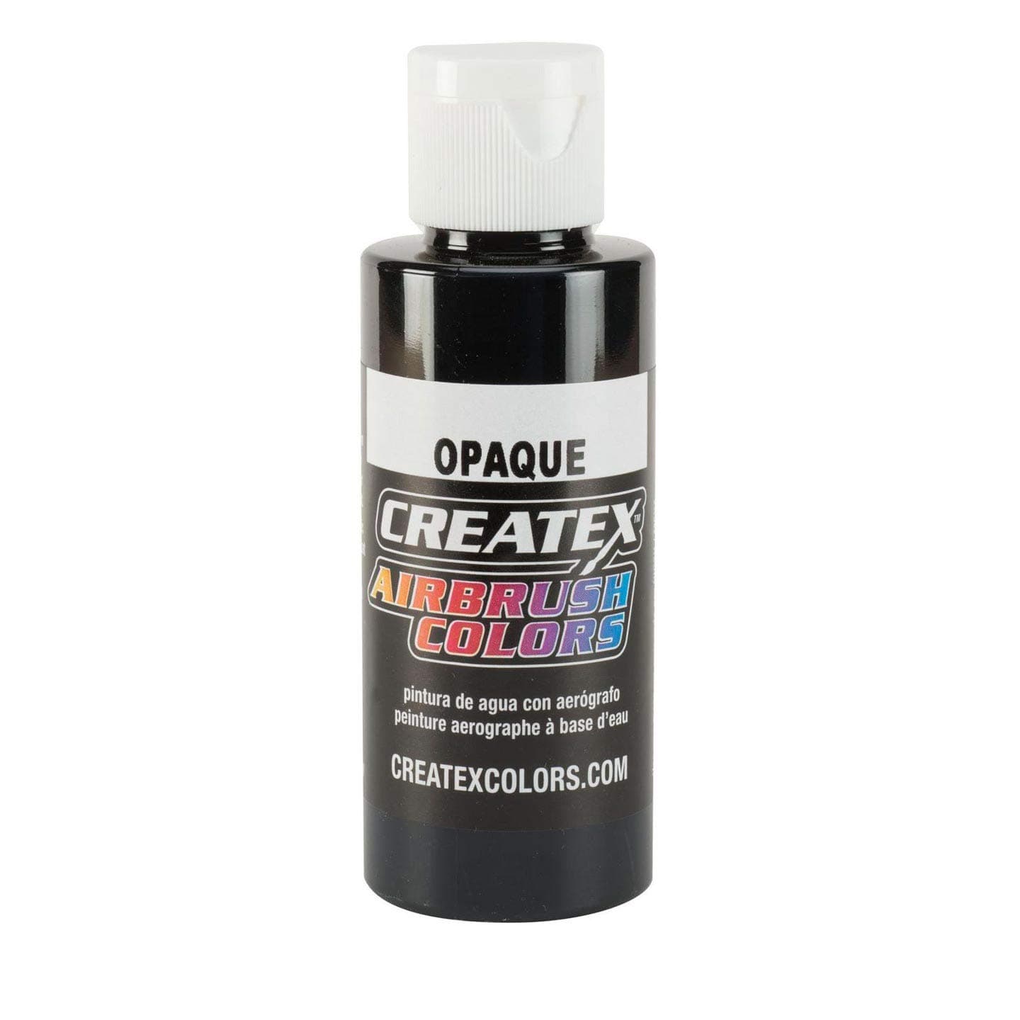 Airbrush Colors Opaque Black 16 oz. by Createx