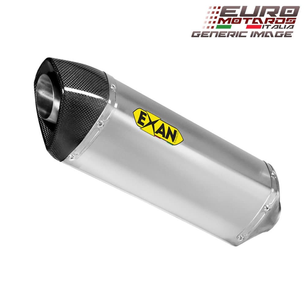 Yamaha Xmax X-Max 400 Exan Exhaust Silencer OVAL X-BLACK Titanium New