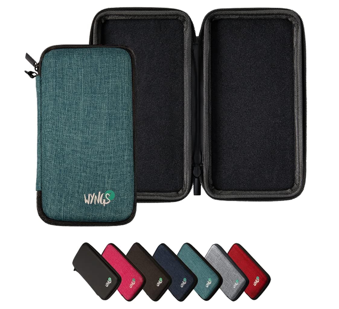 WYNGS Protective Case for TI 84 Plus/TI 83 Plus/Casio FX-9860GII / Casio FX-9750 GIII/Casio PRIZM FX-CG 50 Graphing Calculator in turquoise