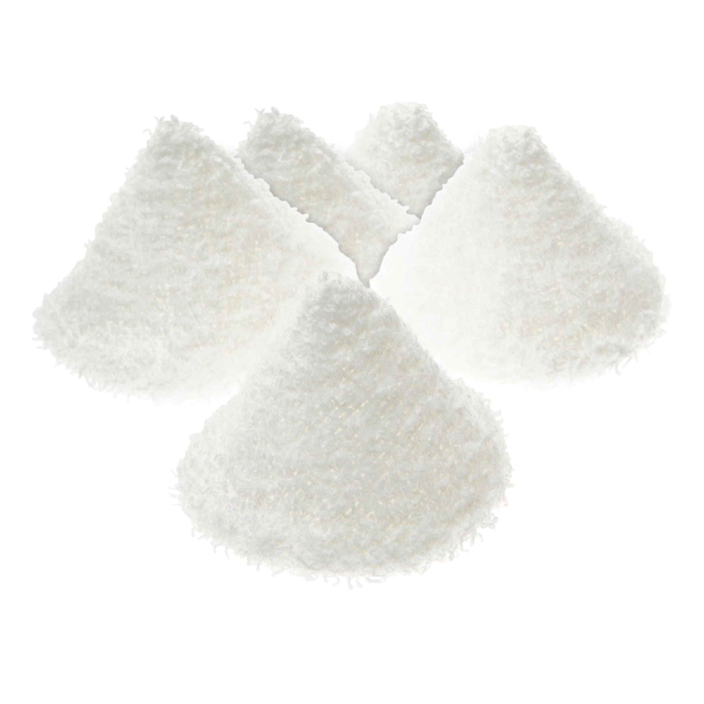 The Pee-pee Teepee for the Sprinkling WeeWee: White Terry Cloth 5 Per Pack
