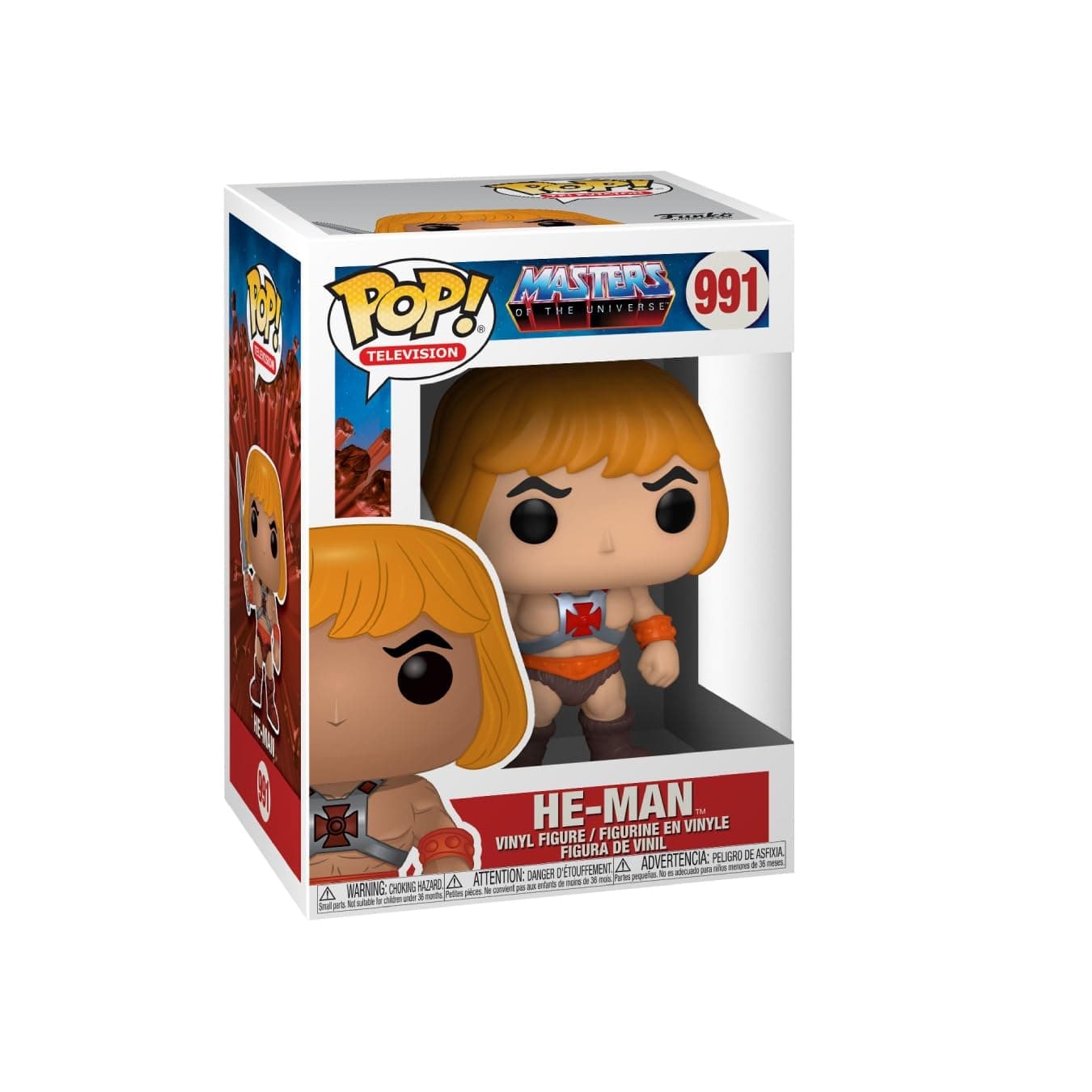 Pop! Animation: Masters of The Universe - He-Man, Multicolor
