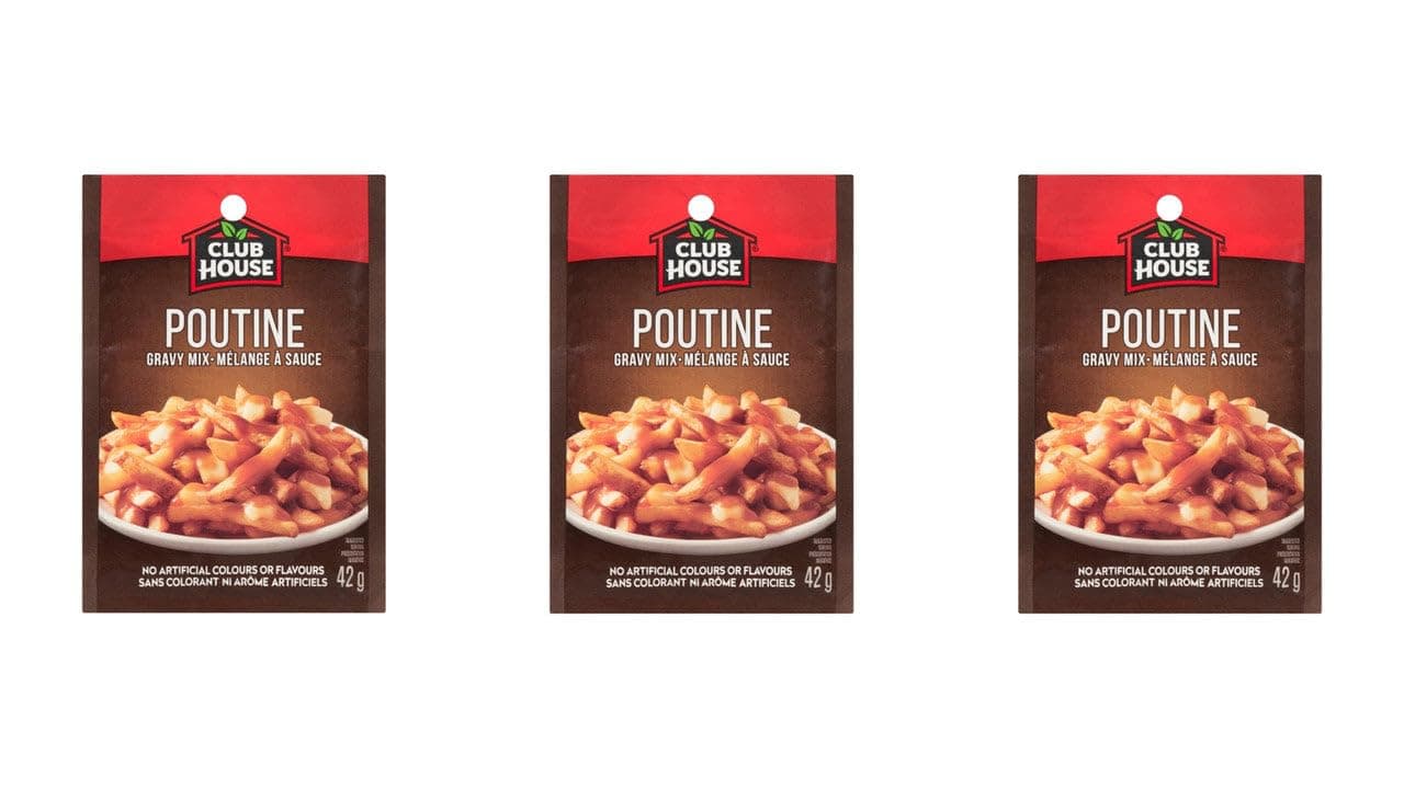 Club House Poutine Gravy Mix 42g (3 Pack)