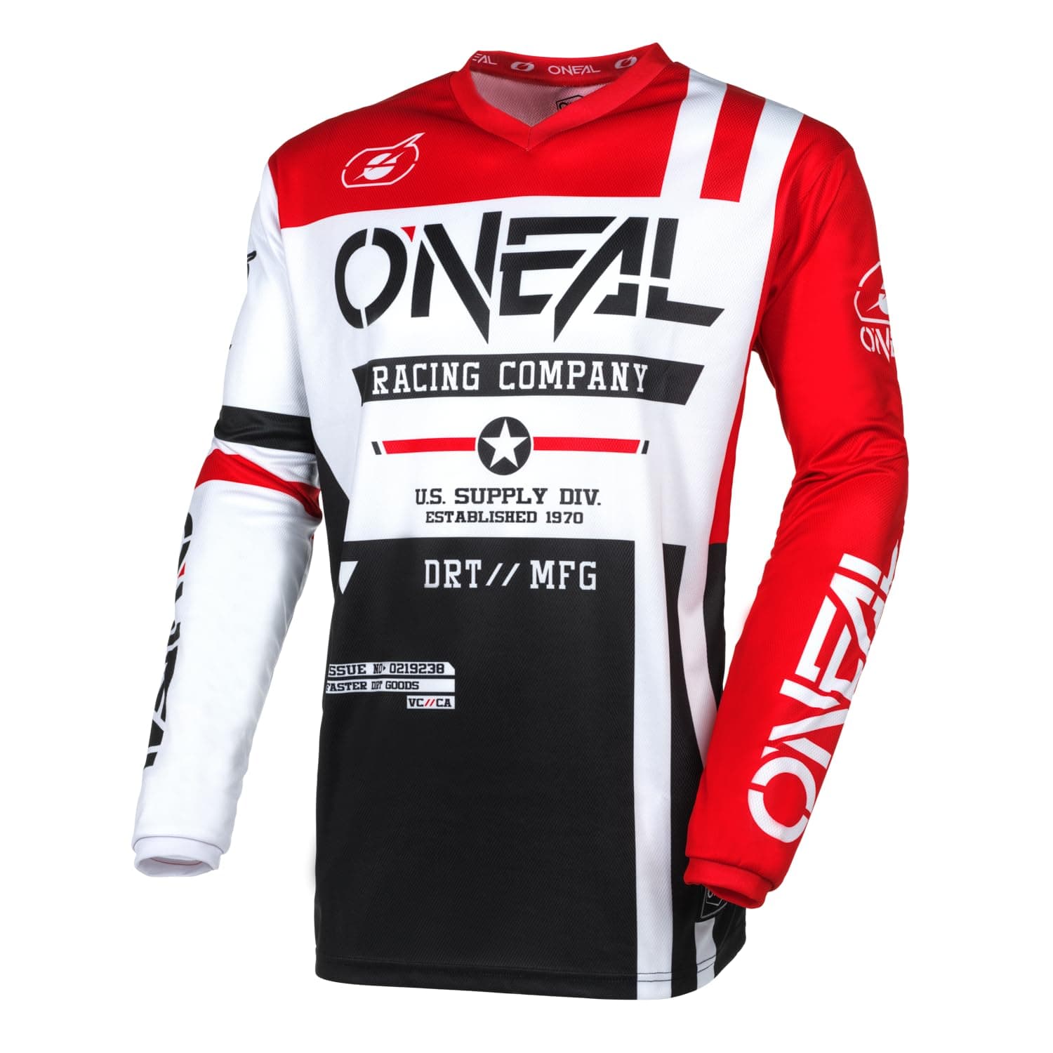 O'NEAL Element V.24 Jersey Men's Warhawk Black/White/Red L