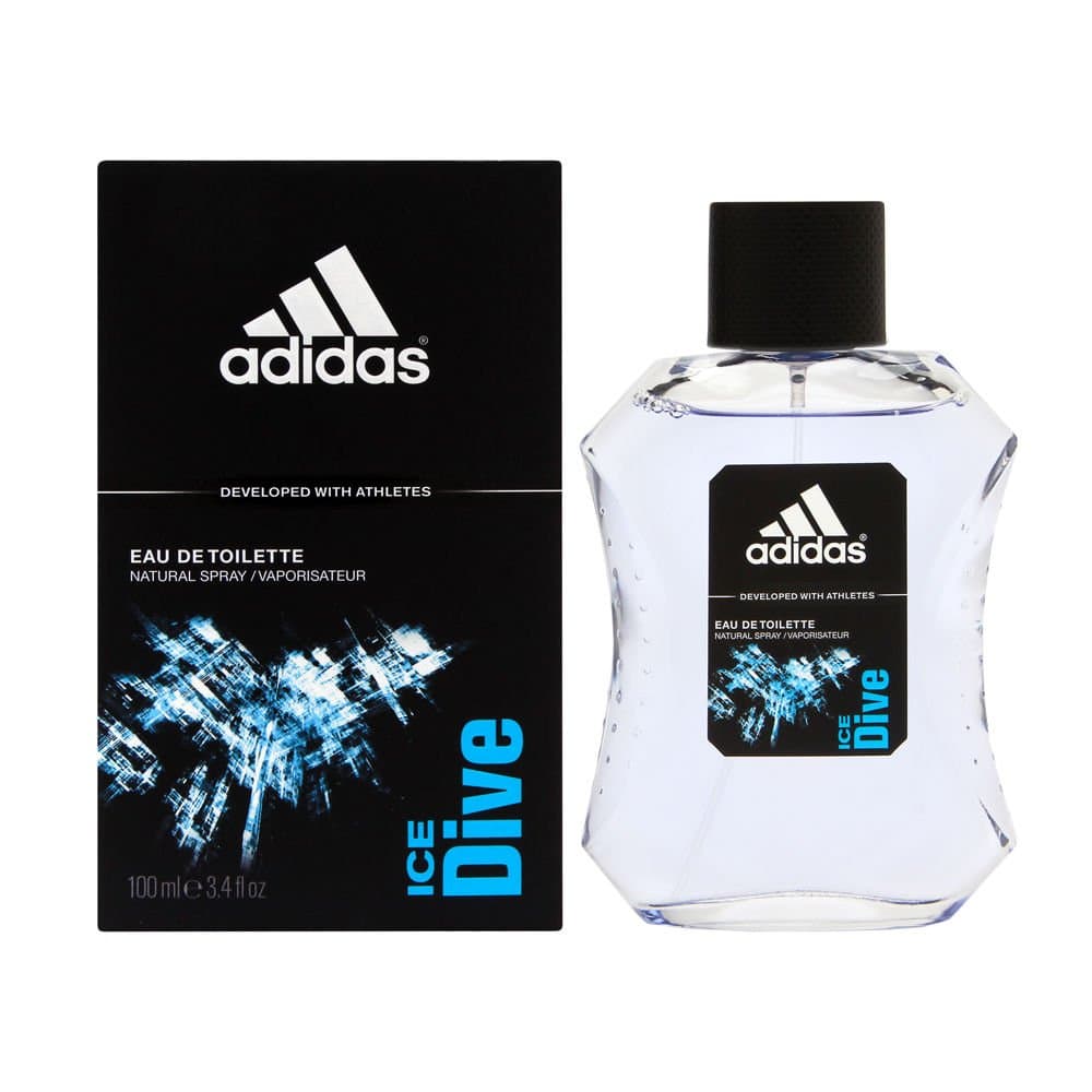 adidas Ice Dive Eau De Toilette For Men 100 ml, Multicoloured, 100 ml (Pack of 1)