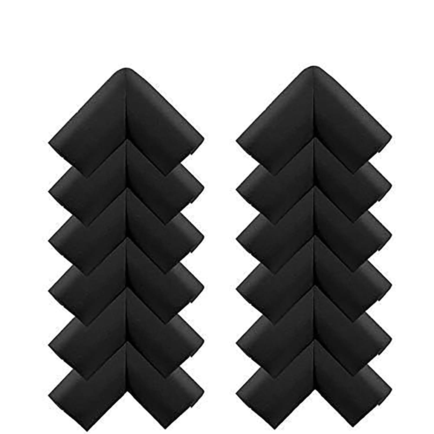 Pack of 12 Black Corner Protectors