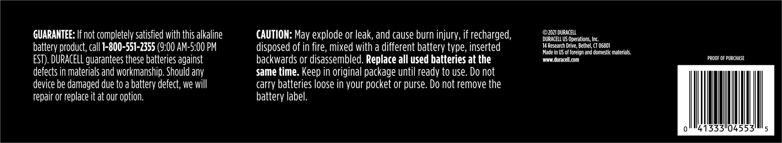 Duracell Coppertop D Batteries, 10 Count Pack, D Battery with Long-lasting Power, All-Purpose Alkaline D Battery for Household and Office Devices