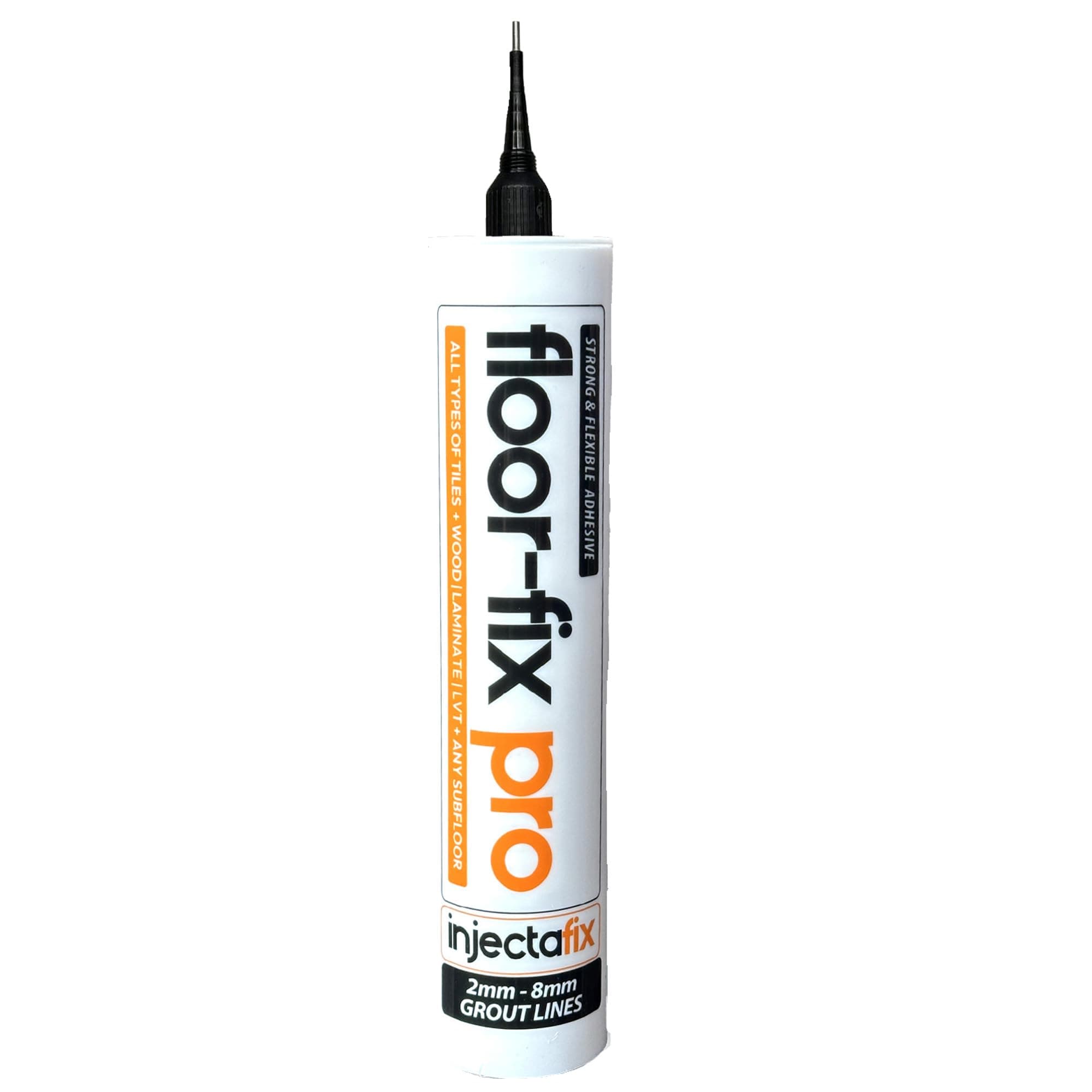 All in One Micro Precision Injector Kit Bonding Adhesive - For Loose & Hollow Tiles, Wood, LVT & Laminate - Includes a Reusable Syringe Adapter & Patented Customisable Tip (1)