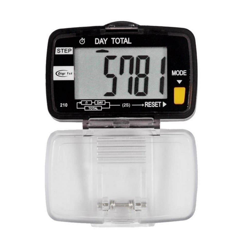 P-210 Dual Step Pedometer with Activity Time (Large Display)