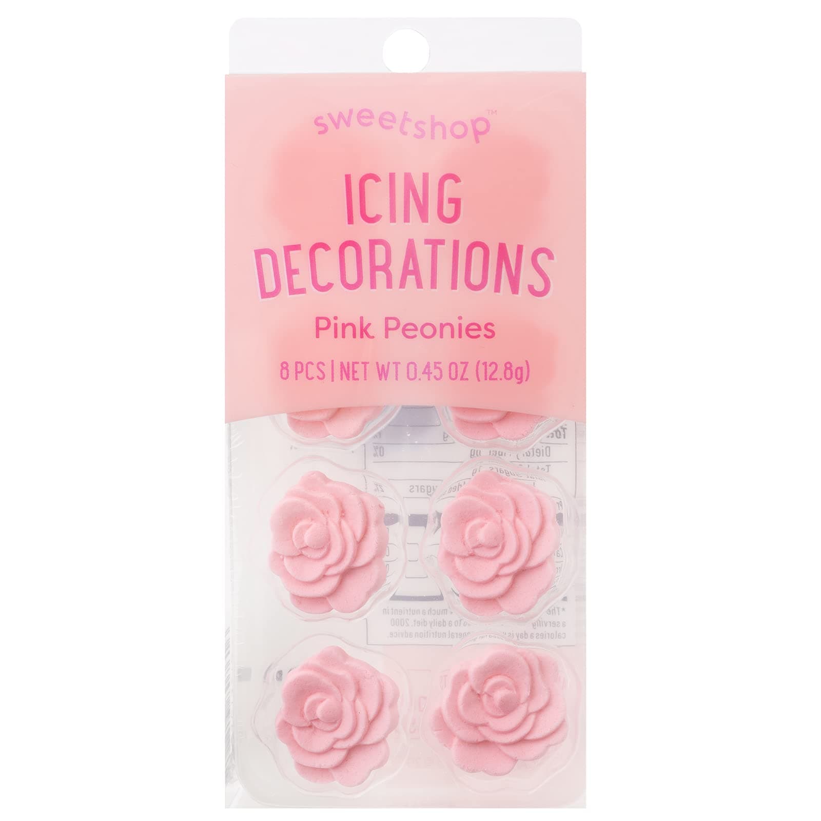 Sweetshop Icing Decoration Kit (Pink Peony)