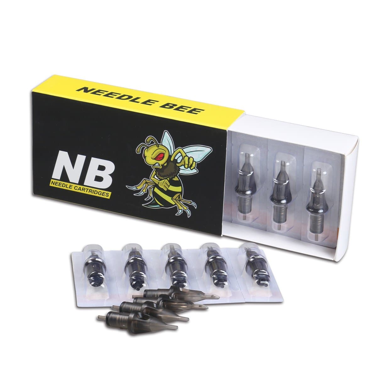 NeedleBee Tattoo Needle Cartridges for Hawk Machine and Pen 20 Pieces of Box (5M1)